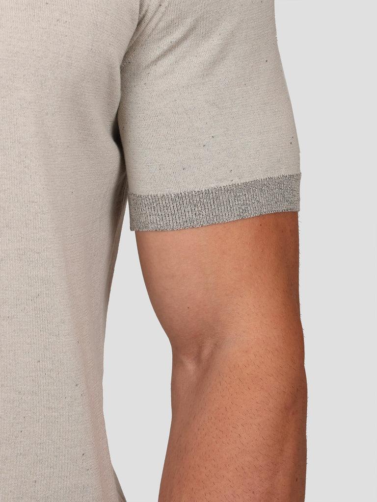 Svevo Maglia Girocollo In Carbonio Beige