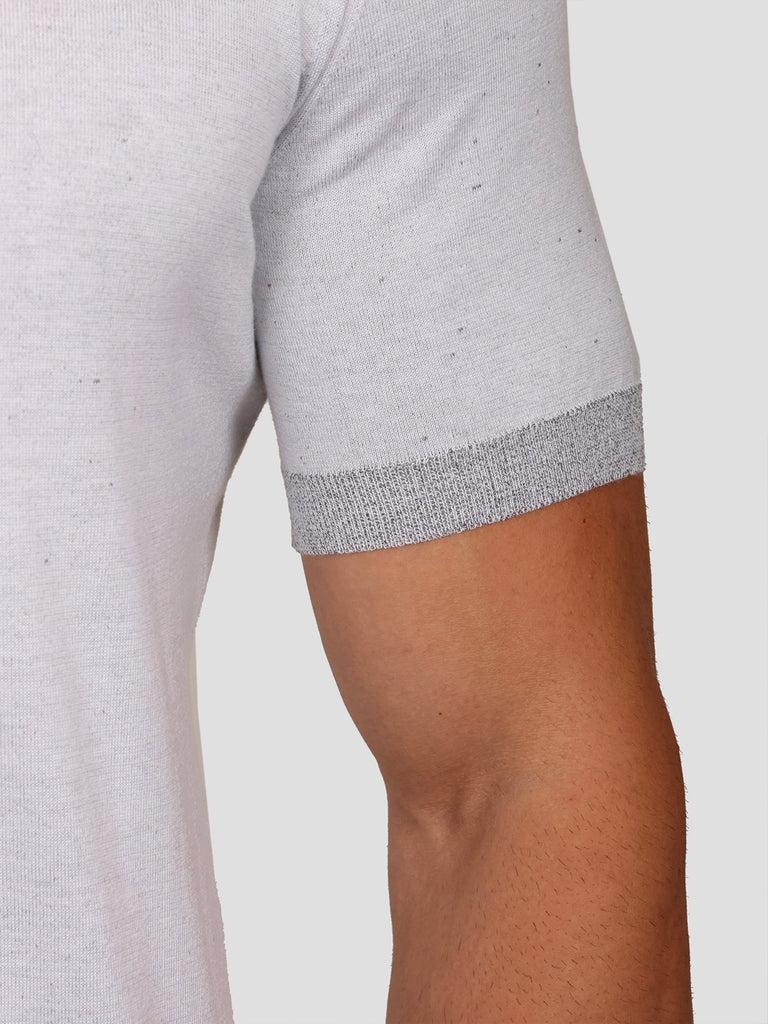 Svevo Maglia Girocollo In Carbonio Bianca