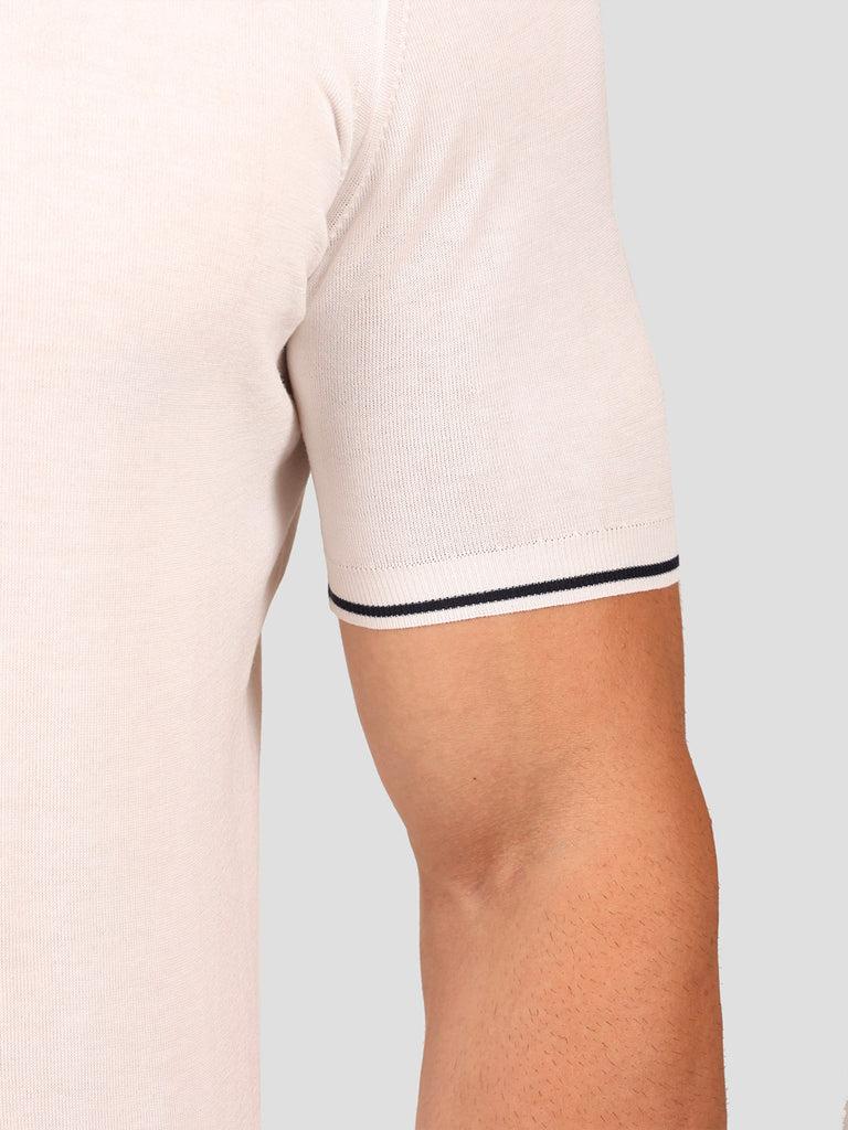 Svevo Maglia Polo 100% Cotone Makò Panna