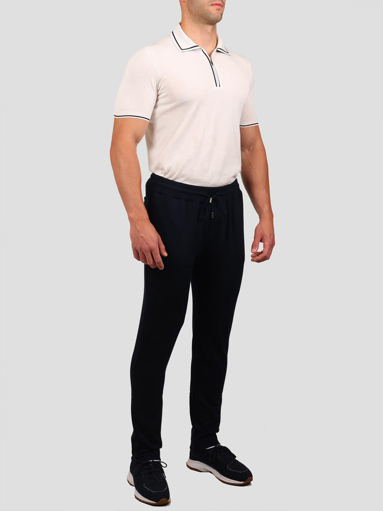 Svevo Pantaloni 100% Cotone Supersoft Blu