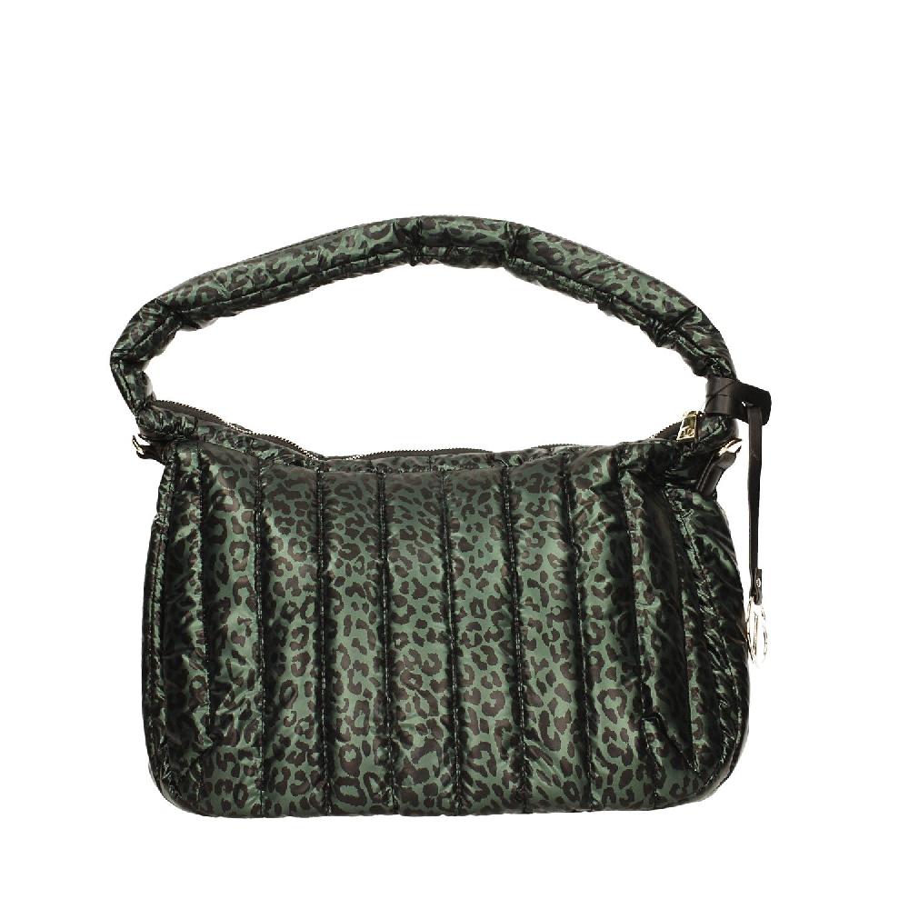 Tata Italia Borsa In Tessuto Trapuntato Beige E Nero