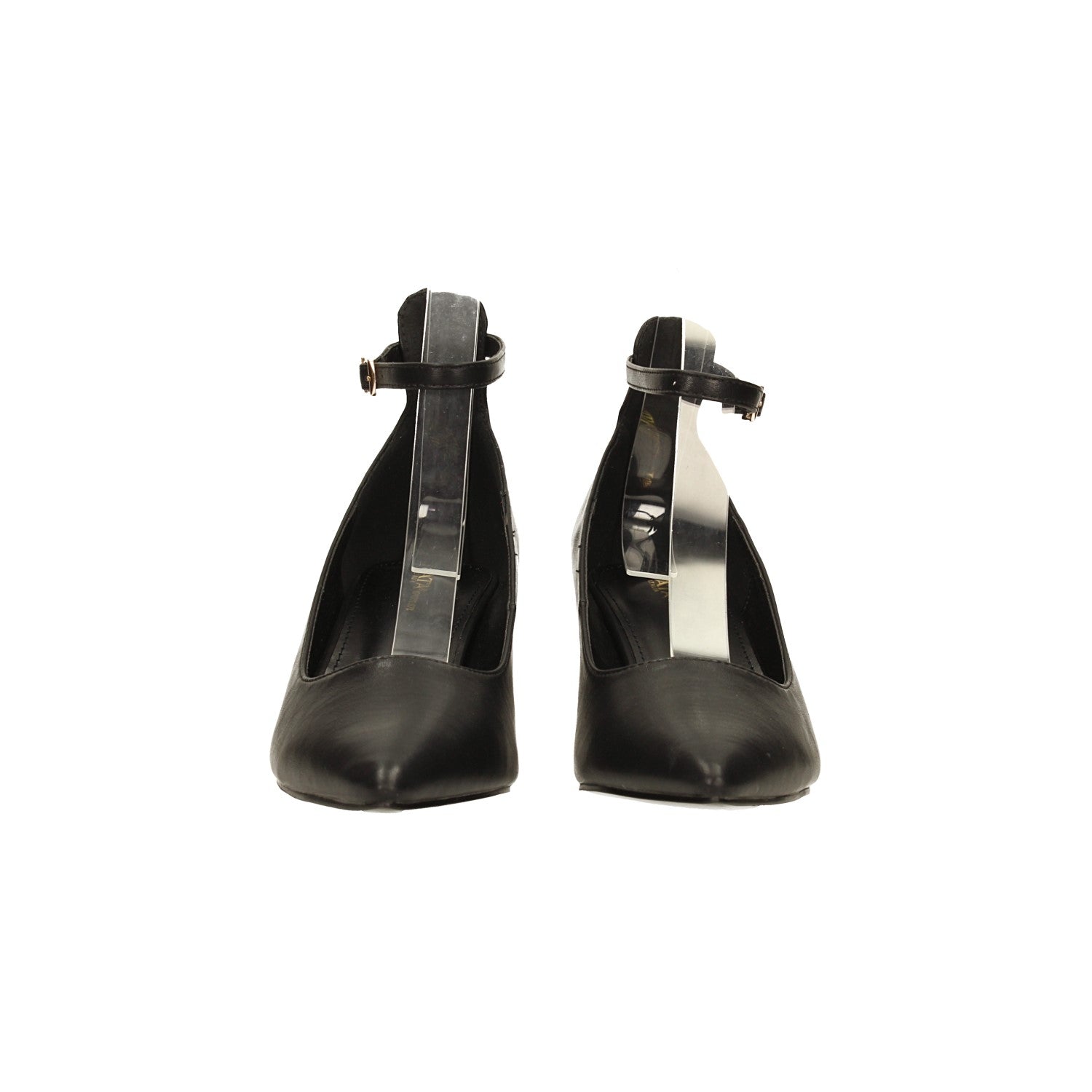 Tata Italia Décolleté Con Cinturino Alla Caviglia E Tacco A Rocchetto Dorato Alto 6cm