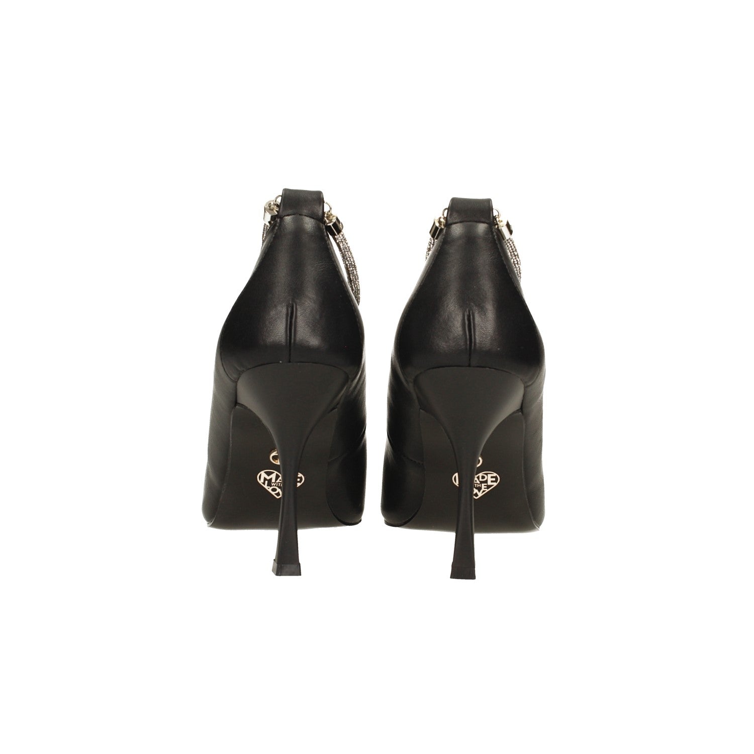 Tata Italia Décolleté Con Cinturino Alla Caviglia Ricoperto Di Strass. Tacco Alto 9cm