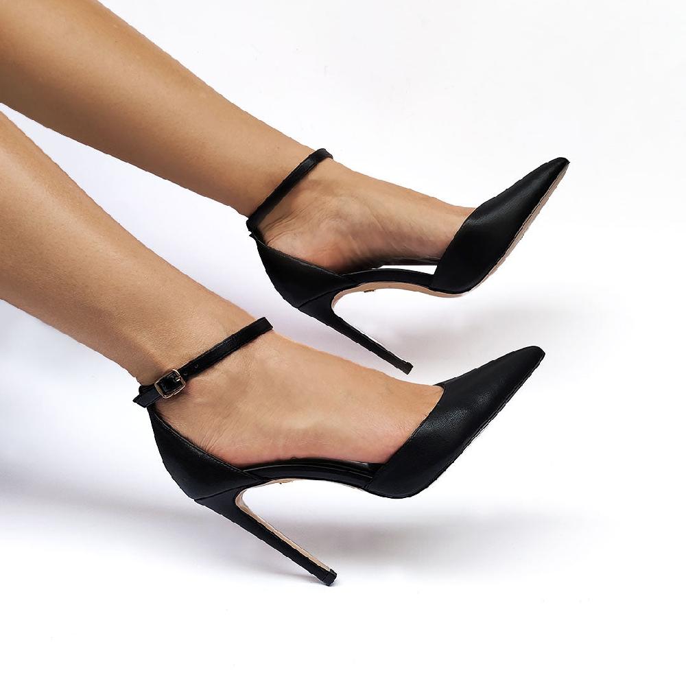 Tata Italia Décolleté Con Cinturino Alla Caviglia. Tacco Alto 10cm