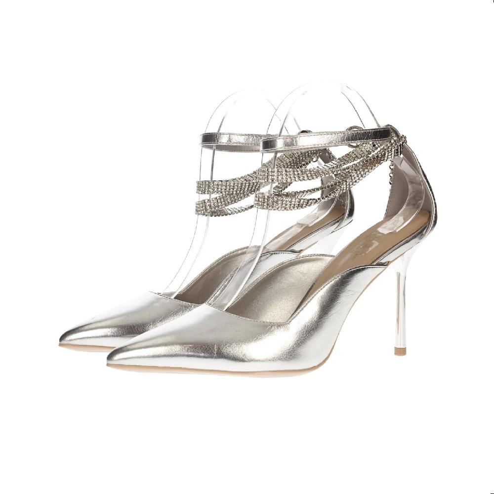 Tata Italia Décolleté Con Cinturino Ricoperto Da Strass. Tacco Alto 10cm