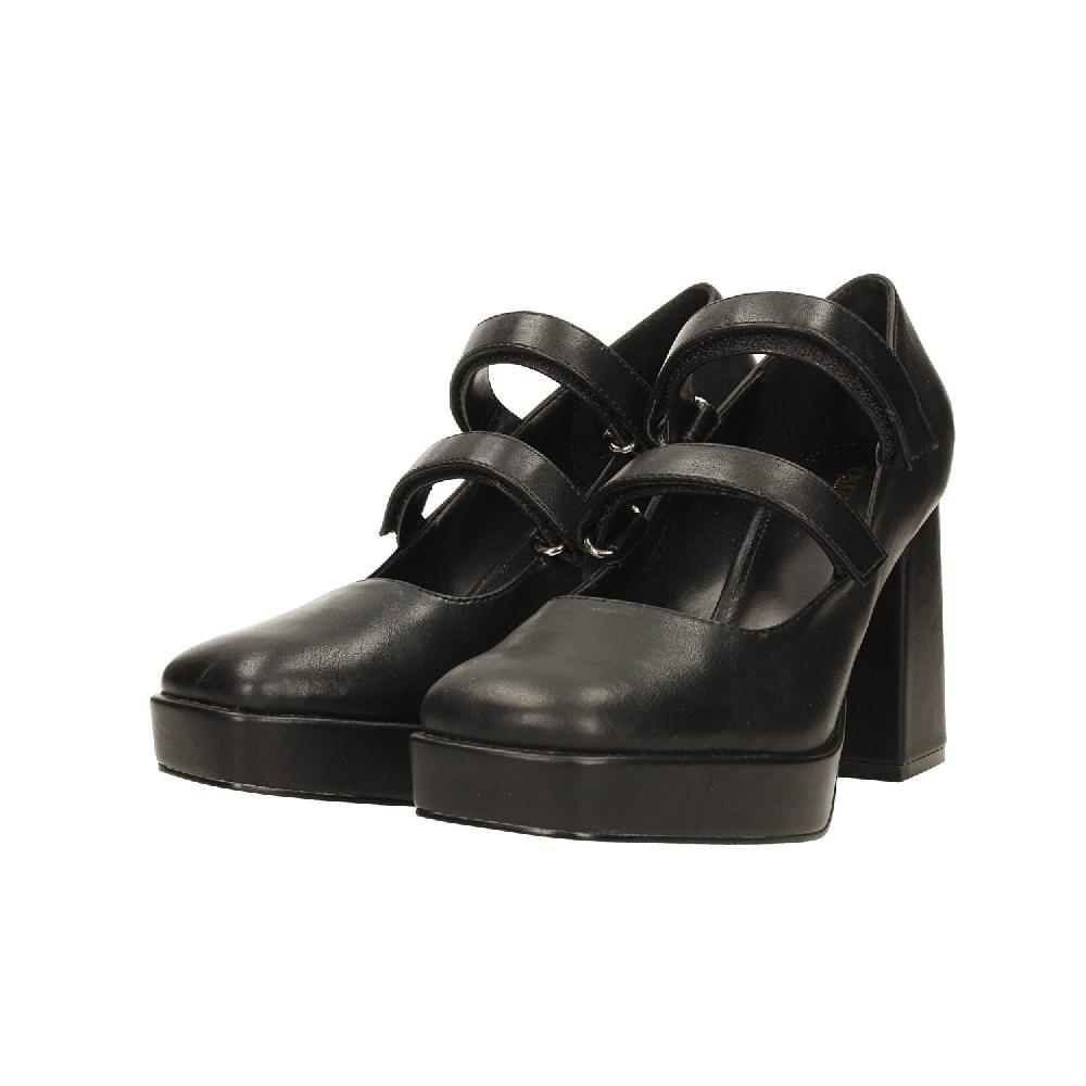 Tata Italia Décolleté Con Punta Squadrata E Doppio Cinturino. Tacco Alto 9cm