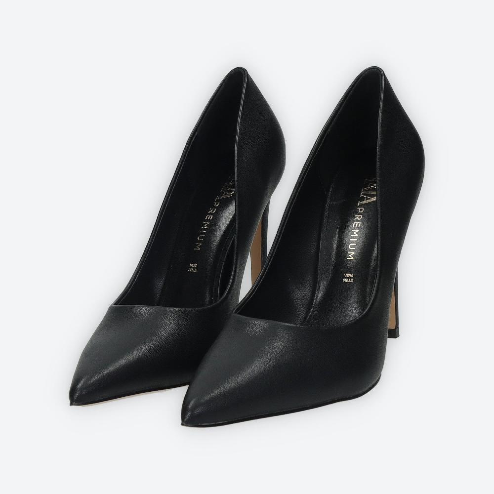 Tata Italia Décolleté Con Sottopiede In Vera Pelle. Tacco Alto 8 Cm