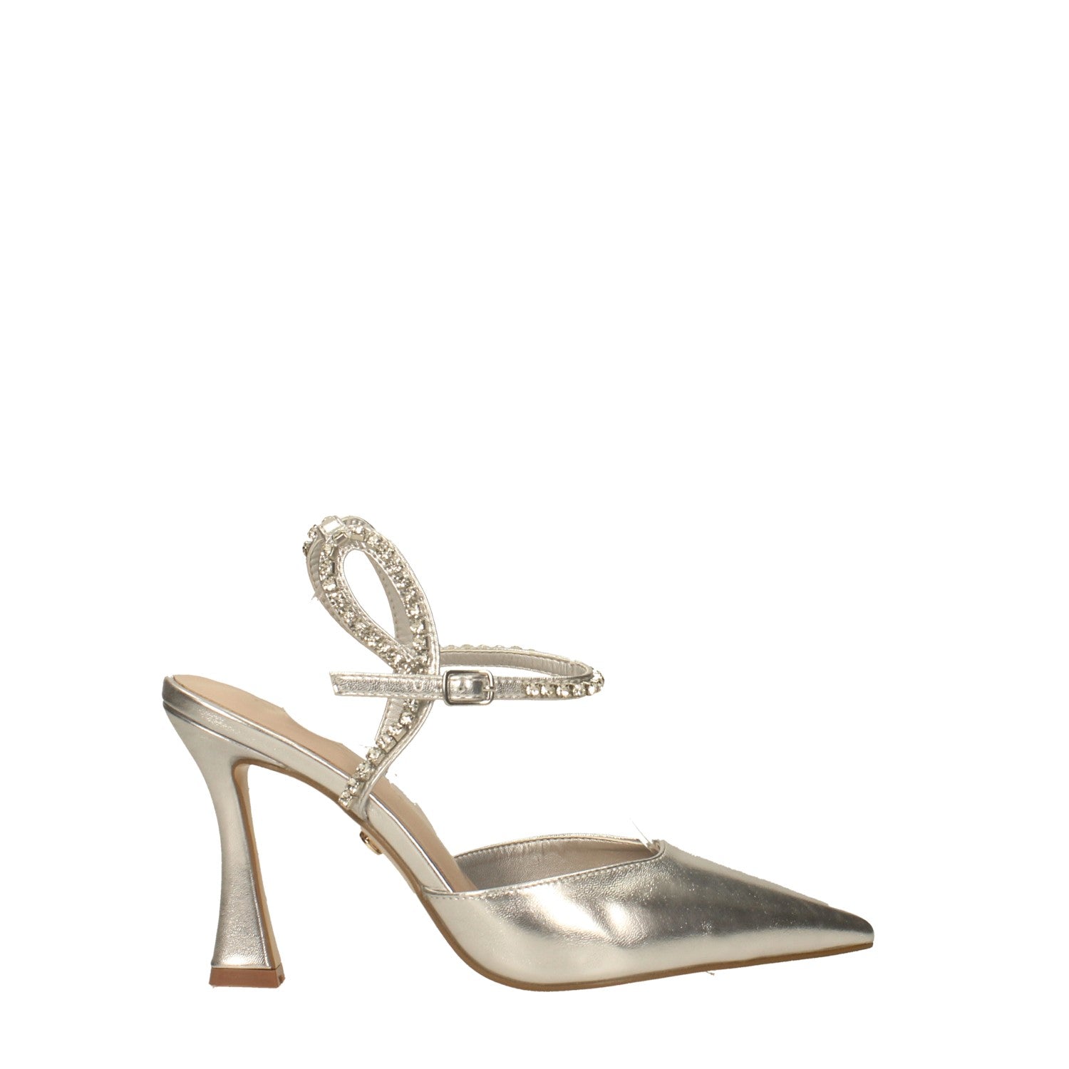 Tata Italia Décolleté con strass sul cinturino. Tacco alto 10cm