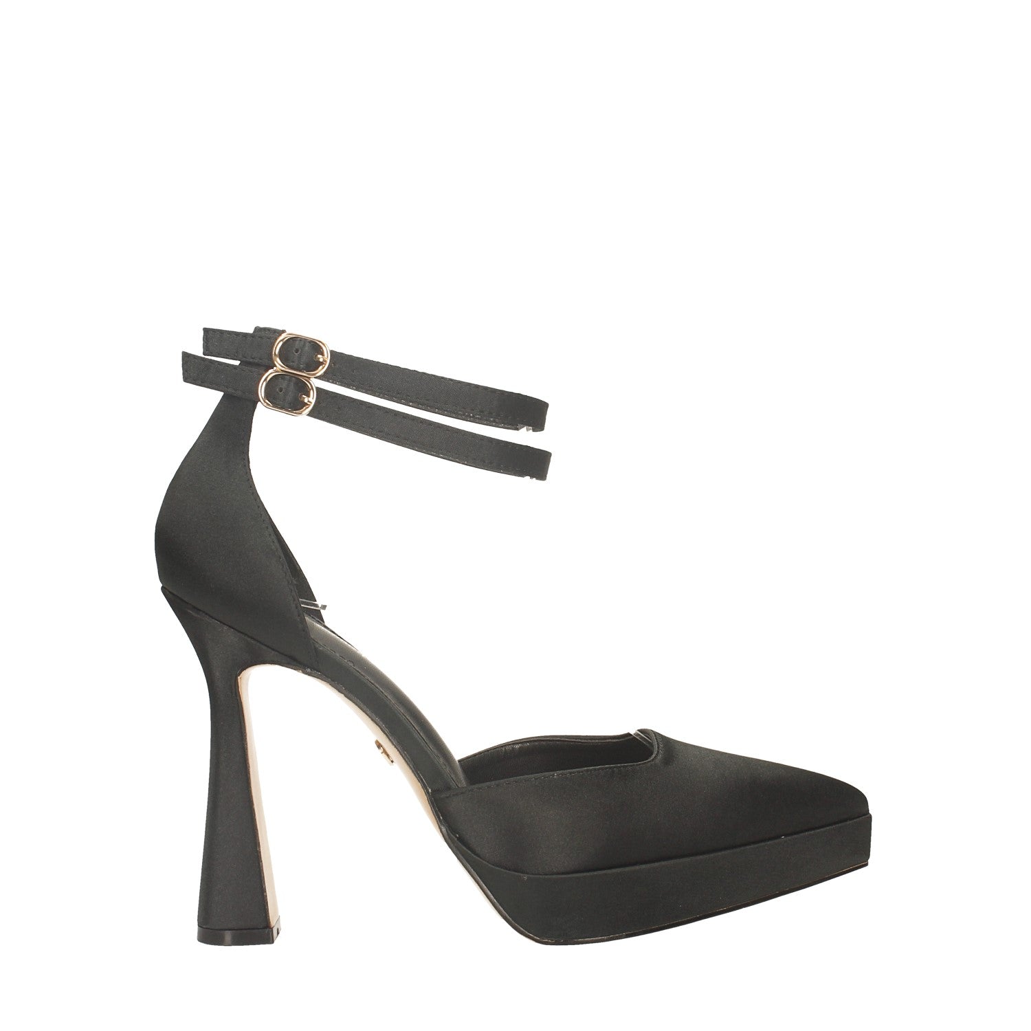 Tata Italia Décolleté Fucsia Con Doppio Cinturino. Tacco Alto 12cm