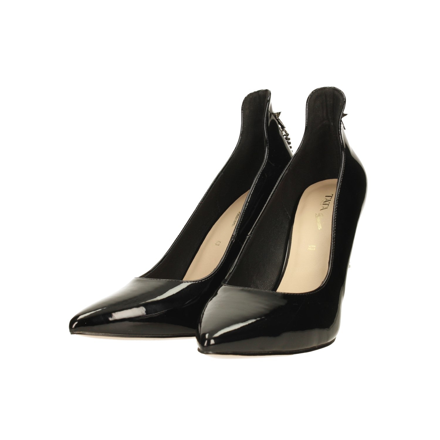 Tata Italia Décolleté In Vernice Con Pendaglio. Tacco Alto 10cm