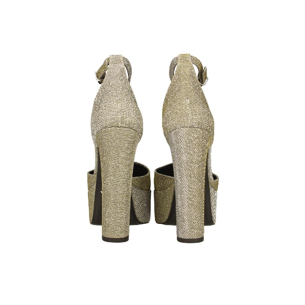 Tata Italia Décolleté Platform Glitterate. Made In Italy. Tacco Alto 14cm