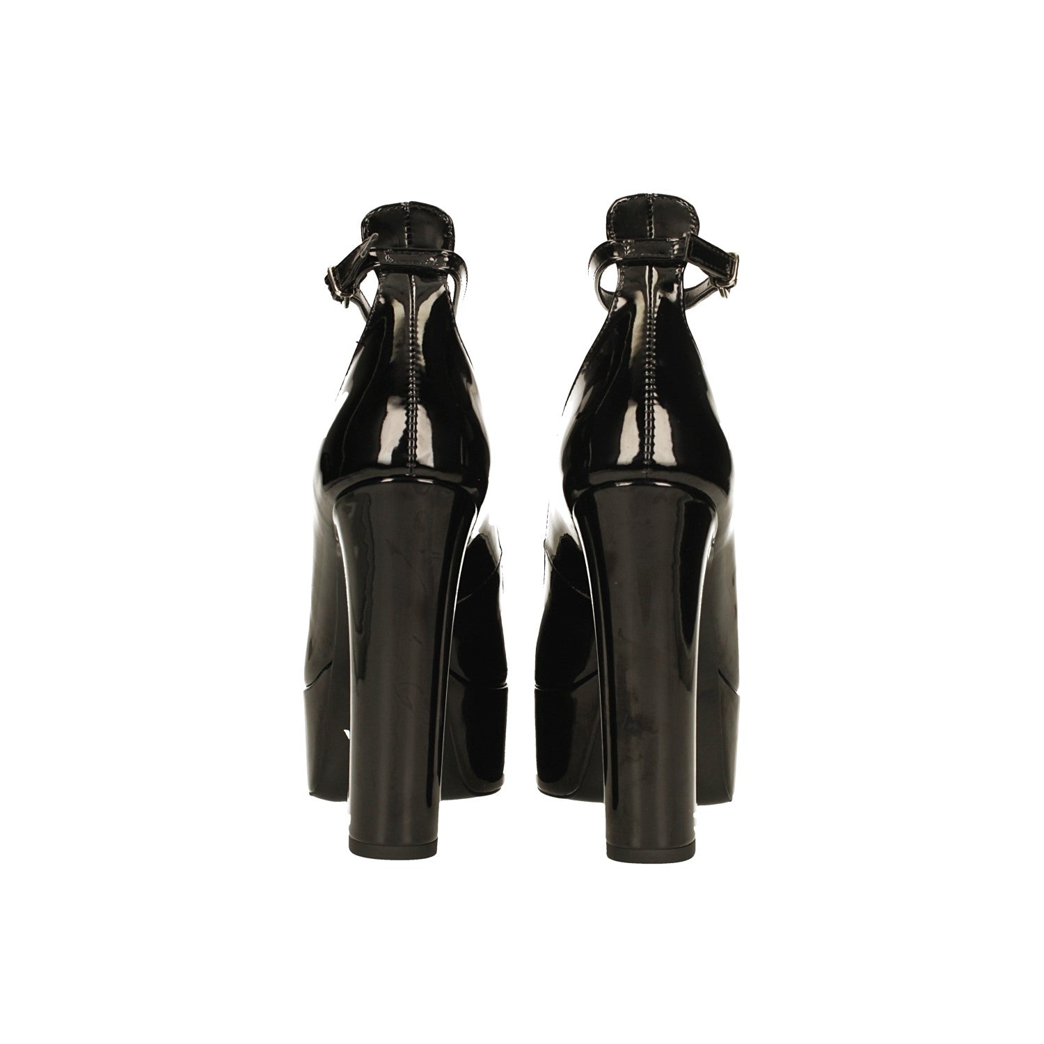 Tata Italia Décolleté Platform In Vernice. Made In Italy. Tacco Alto 13.5cm