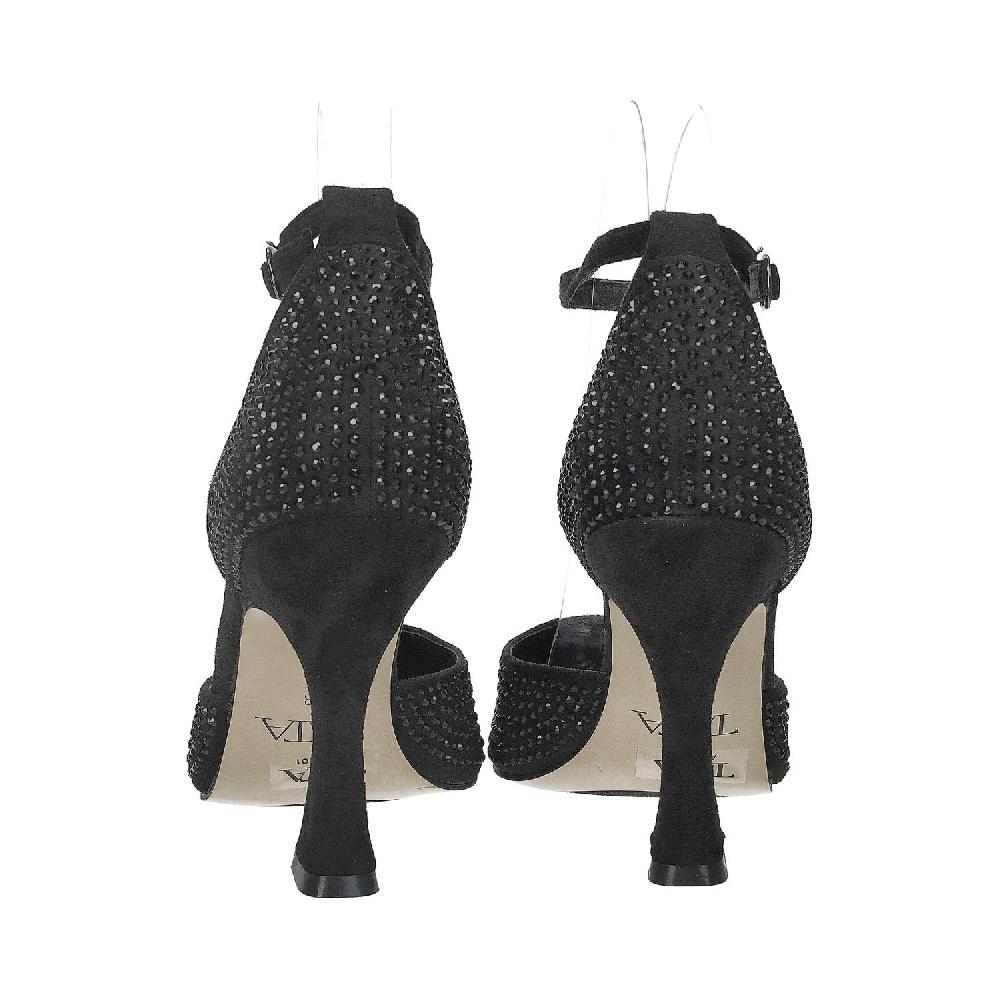 Tata Italia Décolleté Ricoperte Di Strass.Tacco Alto 10cm