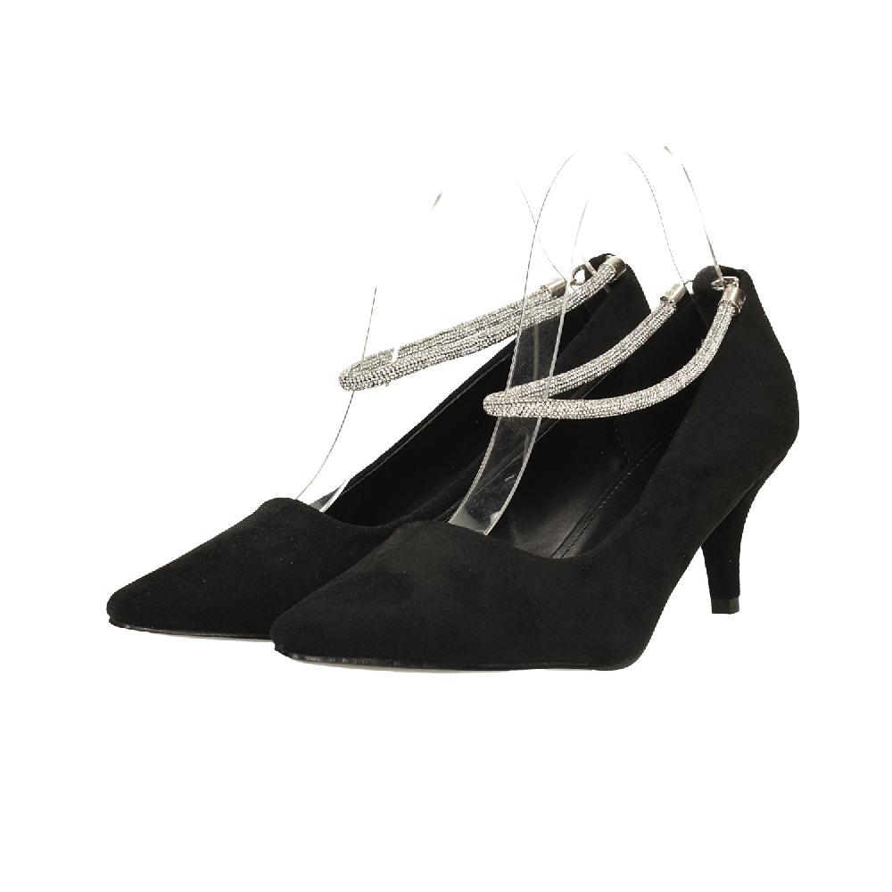 Tata Italia Décolleté Scomasciate Con Cinturino Alla Caviglia Con Strass. Tacco Alto 5cm