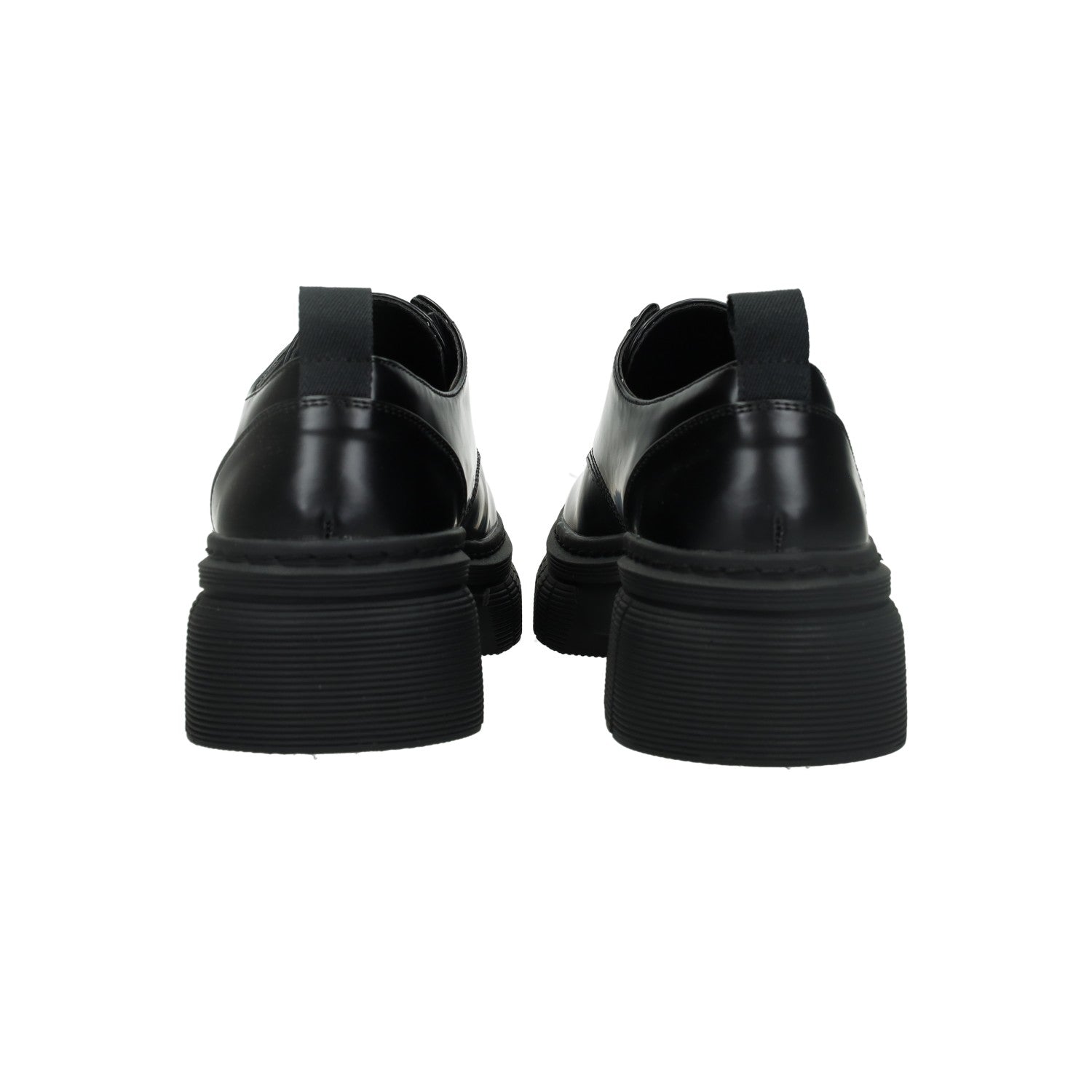 Tata Italia Derby Con Suola Carrarmato.Tacco Alto 4cm