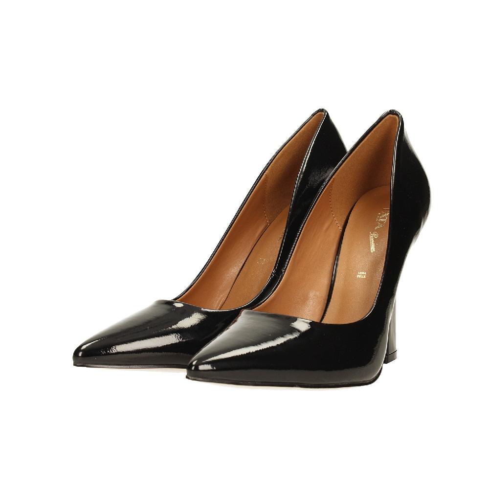 Tata Italia Eleganti Décolleté A Punta In Vernice. Tacco Alto 11cm