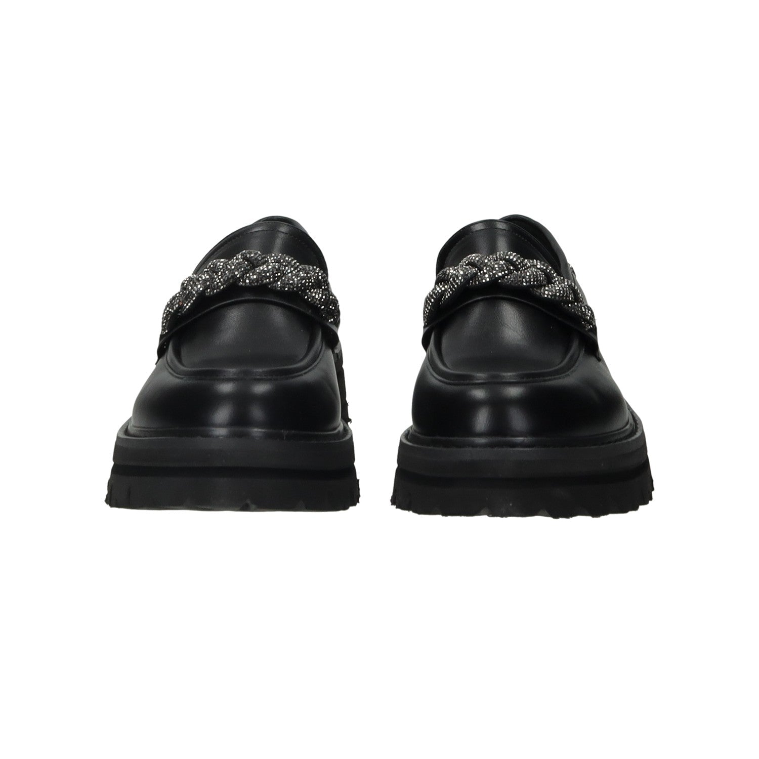 Tata Italia Mocassini Con Morsetto In Strass.Tacco Alto: 3cm