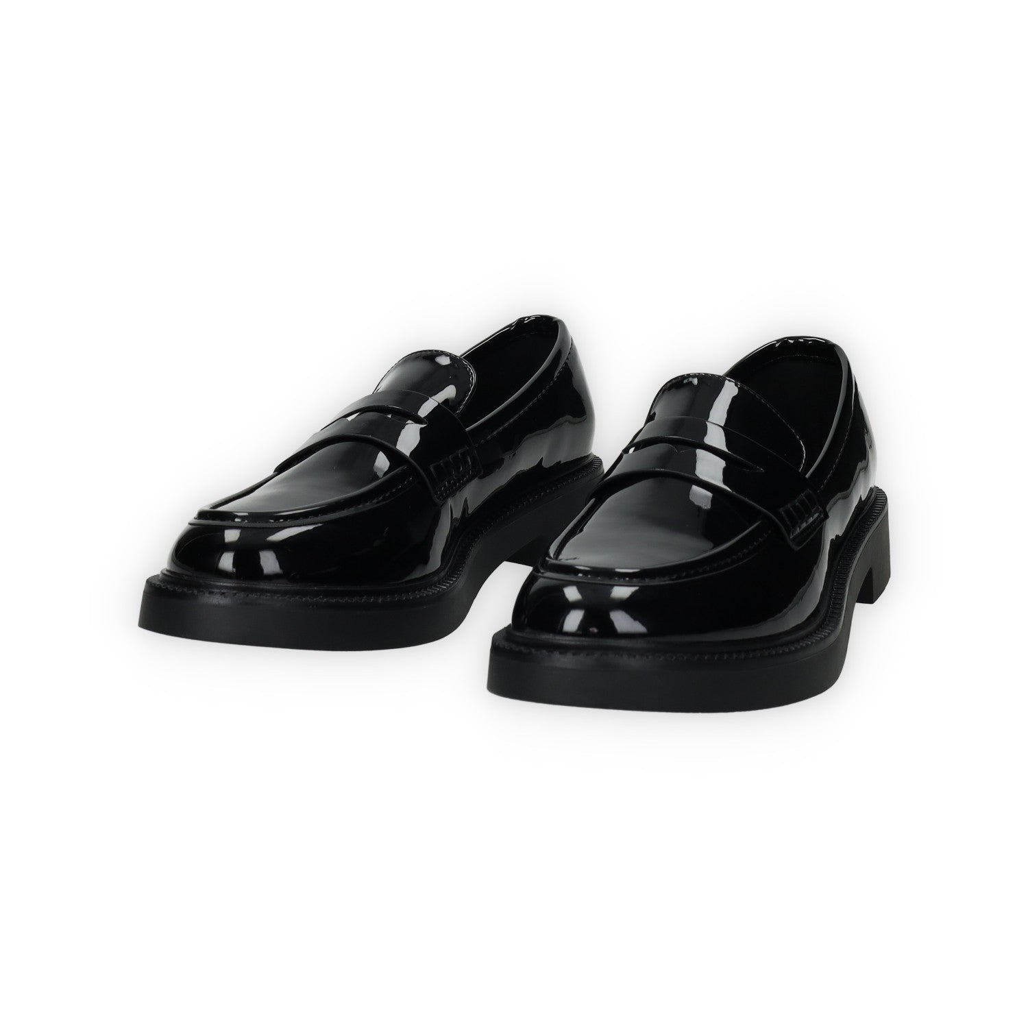 Tata Italia Mocassini In Vernice Con Fondo Alto 3cm