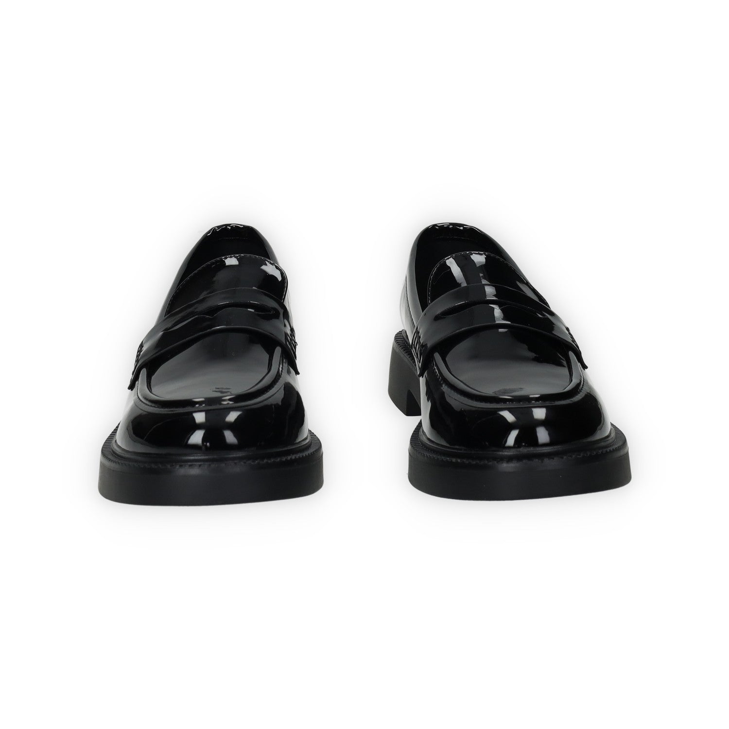 Tata Italia Mocassini In Vernice Con Fondo Alto 3cm