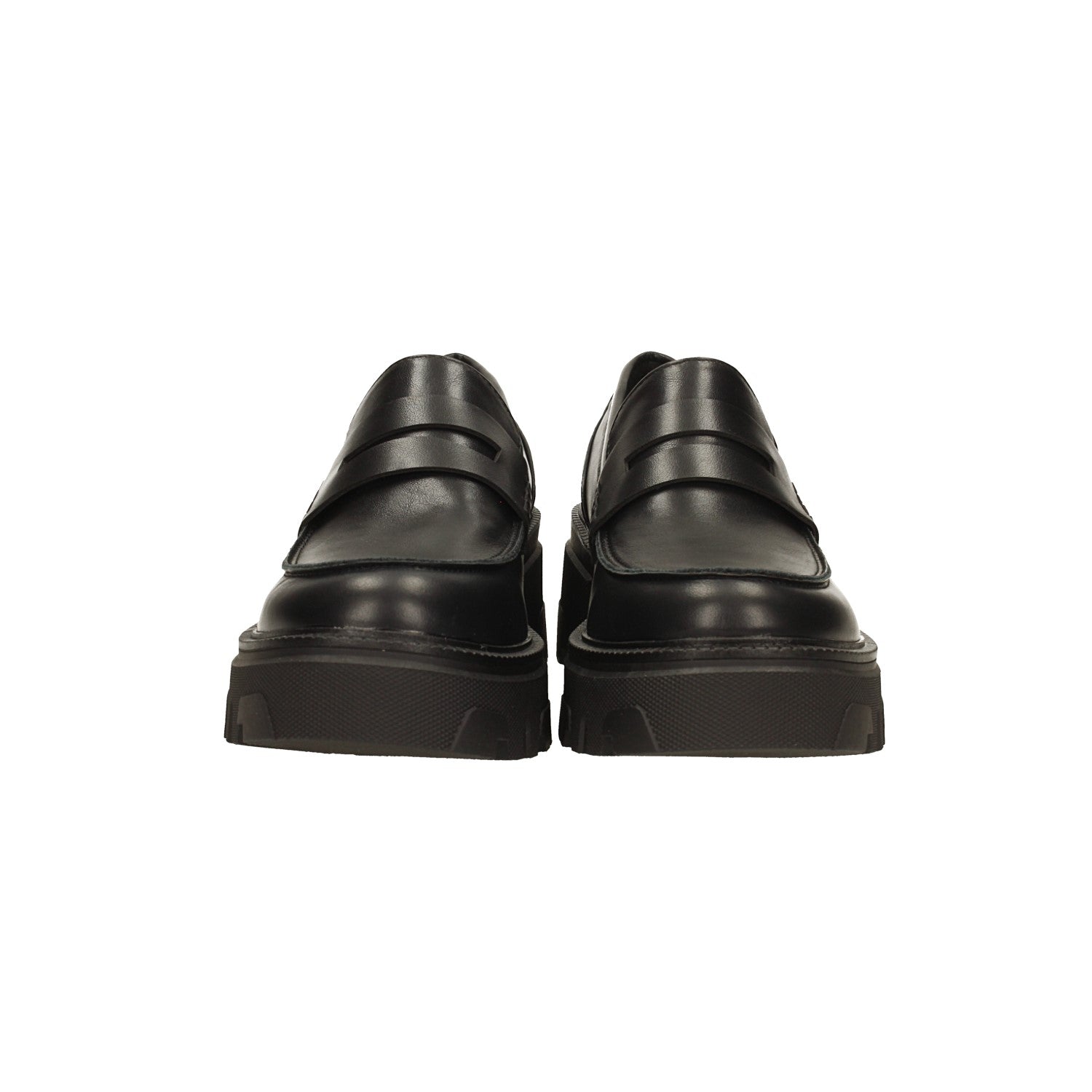 Tata Italia Mocassini Platform Con Suola In Gomma. Tacco Alto 5cm