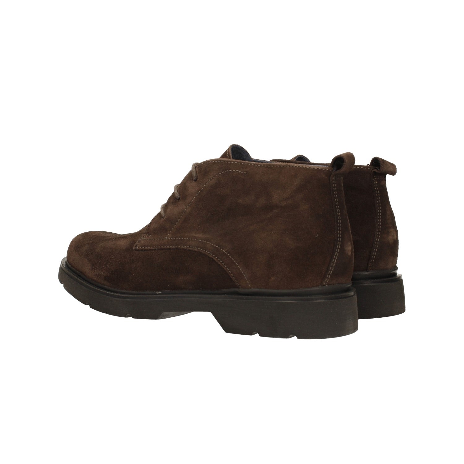 Tata Italia Polacchine In Vero Suede Son Cuola In Gomma. Made In Italy