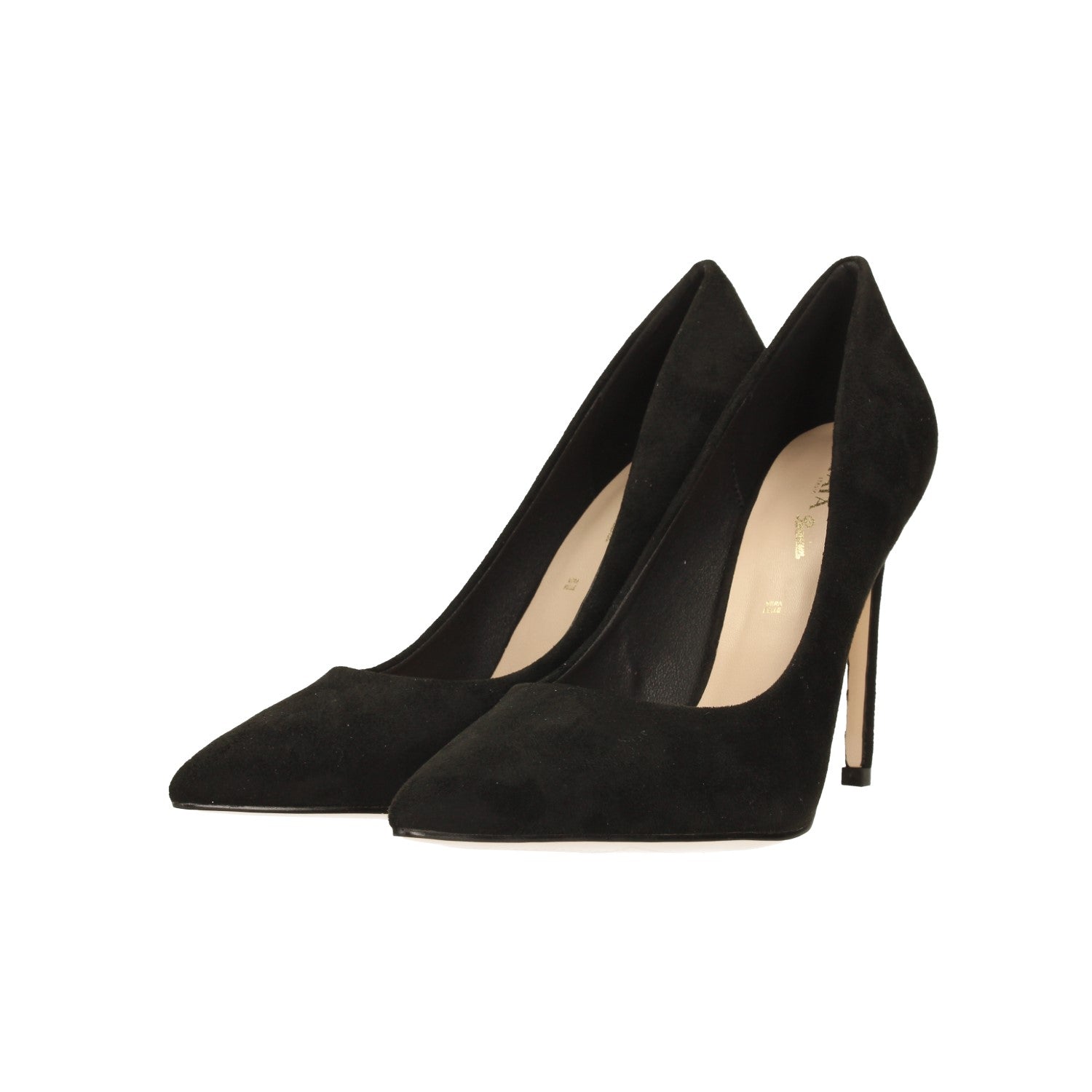 Tata Italia Pumps In Microfibra Con Scollo Tondo. Stiletto Alto 11cm