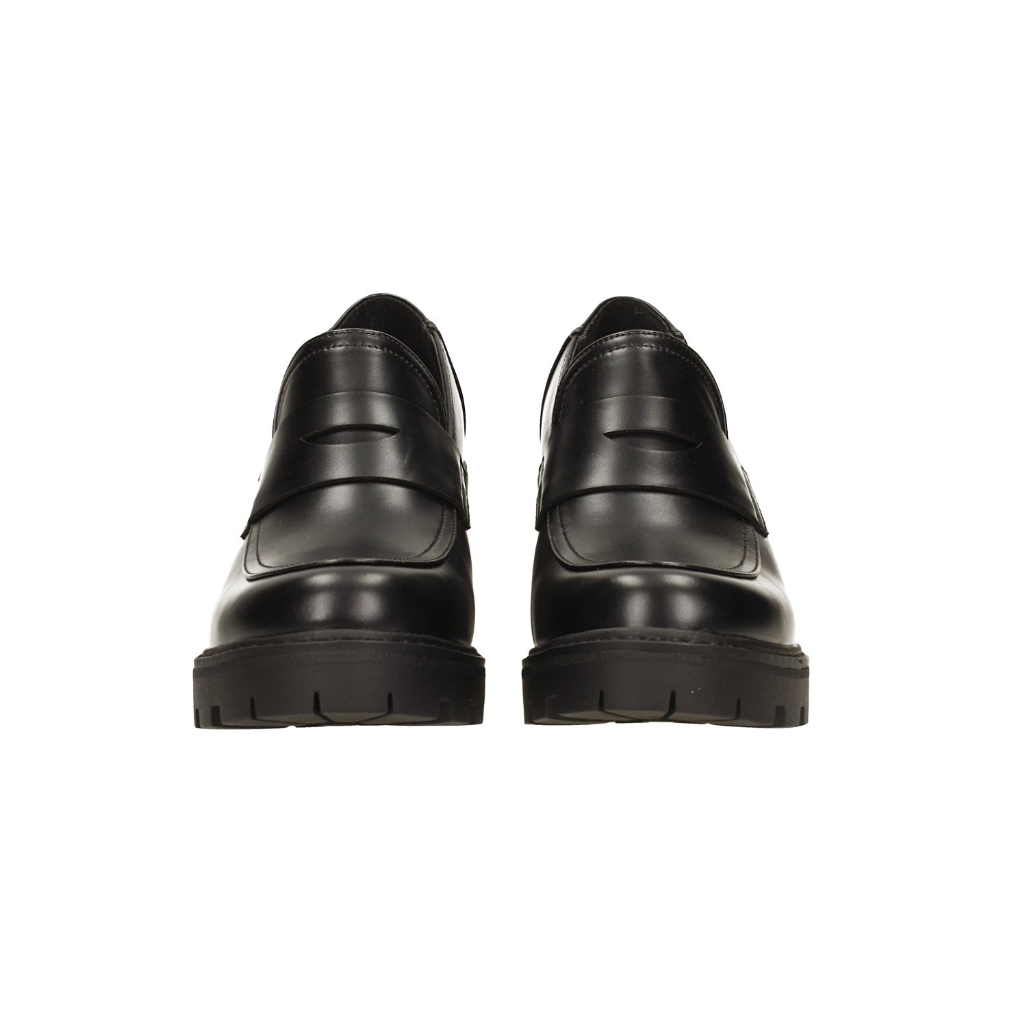 Tata Italia Pumps Mocassino Con Tacco Largo Alto 7cm