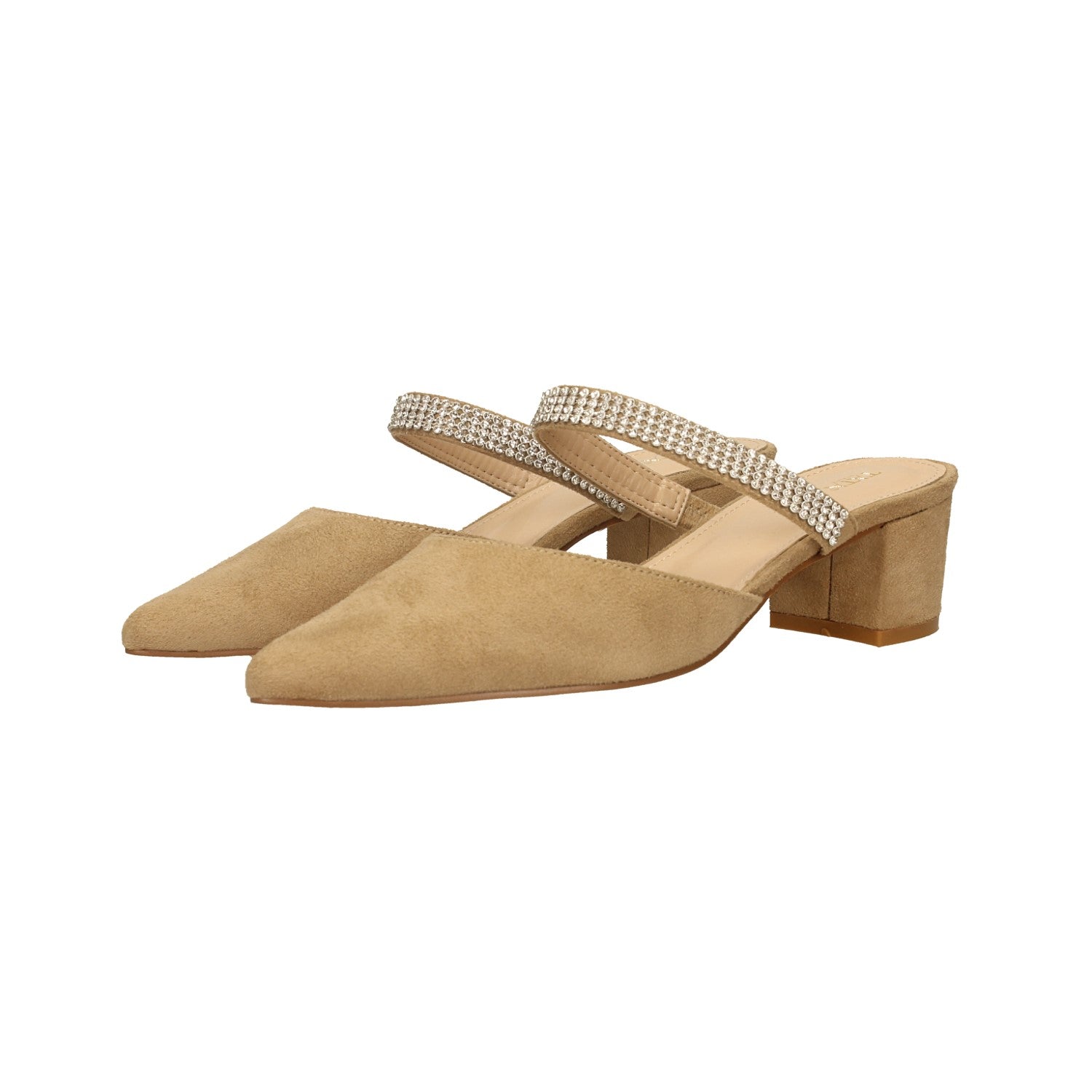 Tata Italia Sabot Con Cinturino In Microstrass. Tacco Alto 5cm