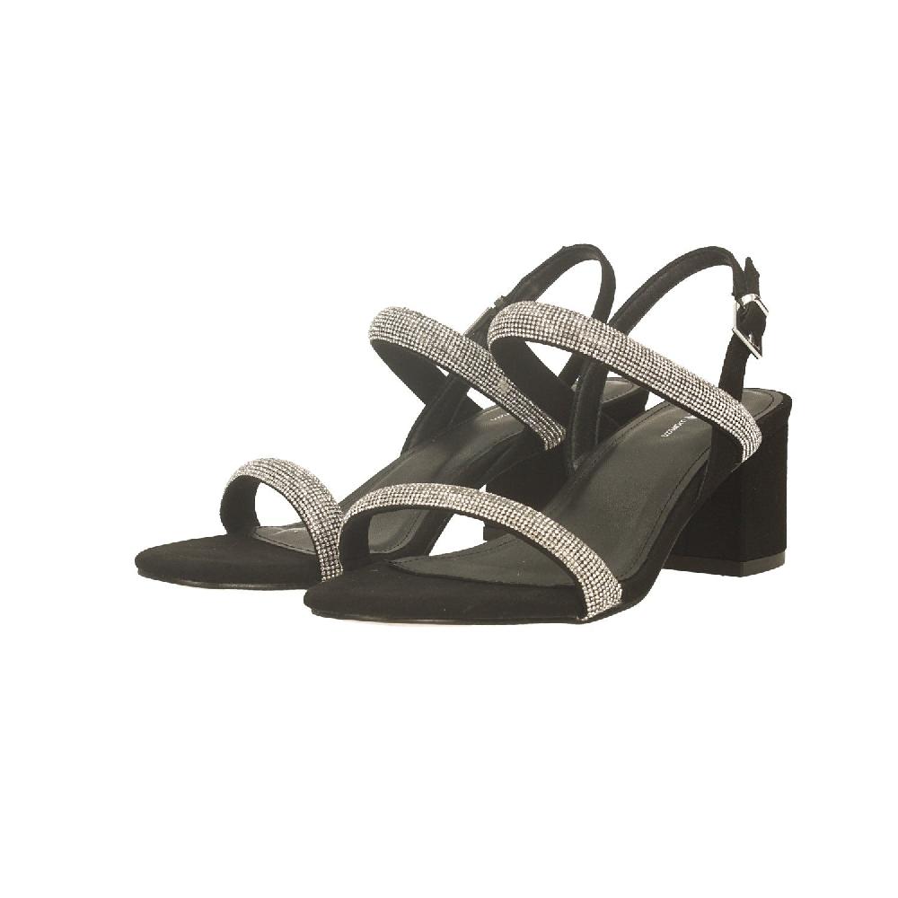 Tata Italia Sandali Con Due Fasce E Strass. Tacco Alto 6cm