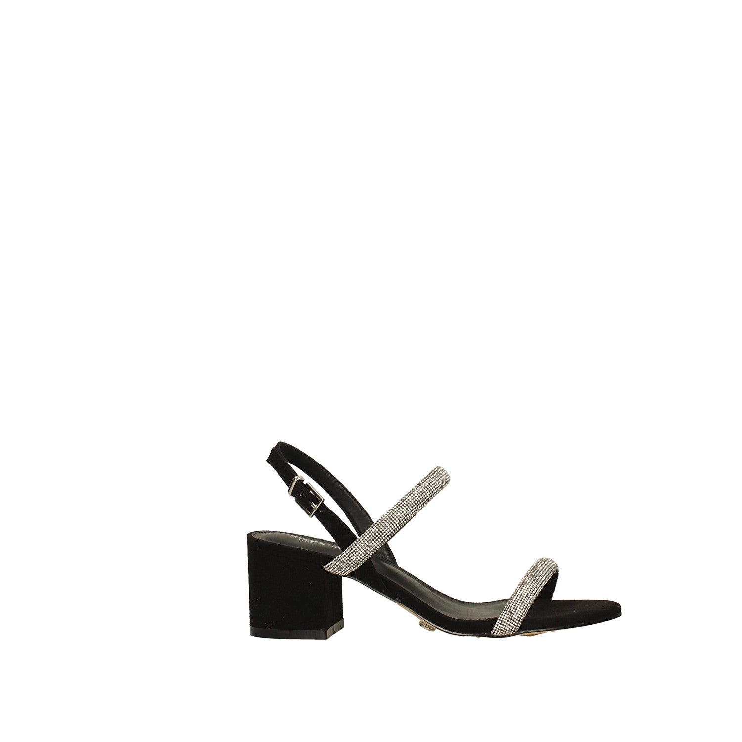 Tata Italia Sandali con due fasce e strass. Tacco alto 6cm