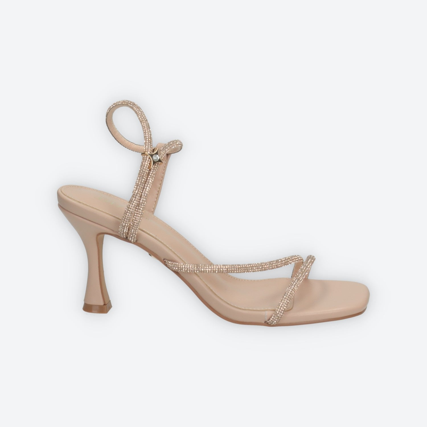 Tata Italia Sandali con listini in strass.Tacco alto 8cm