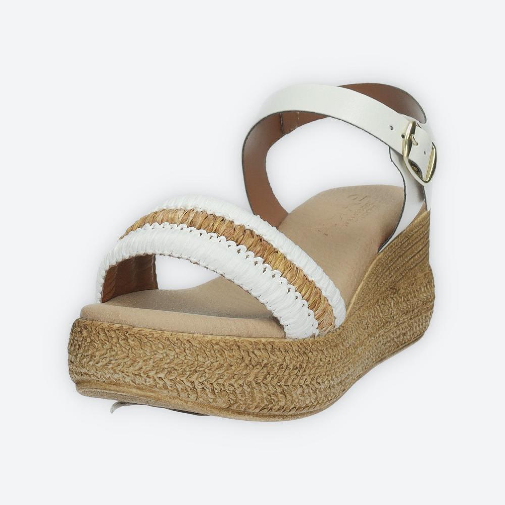 Tata Italia Sandali Con Zeppa. Made In Italy. Tacco Alto 6cm