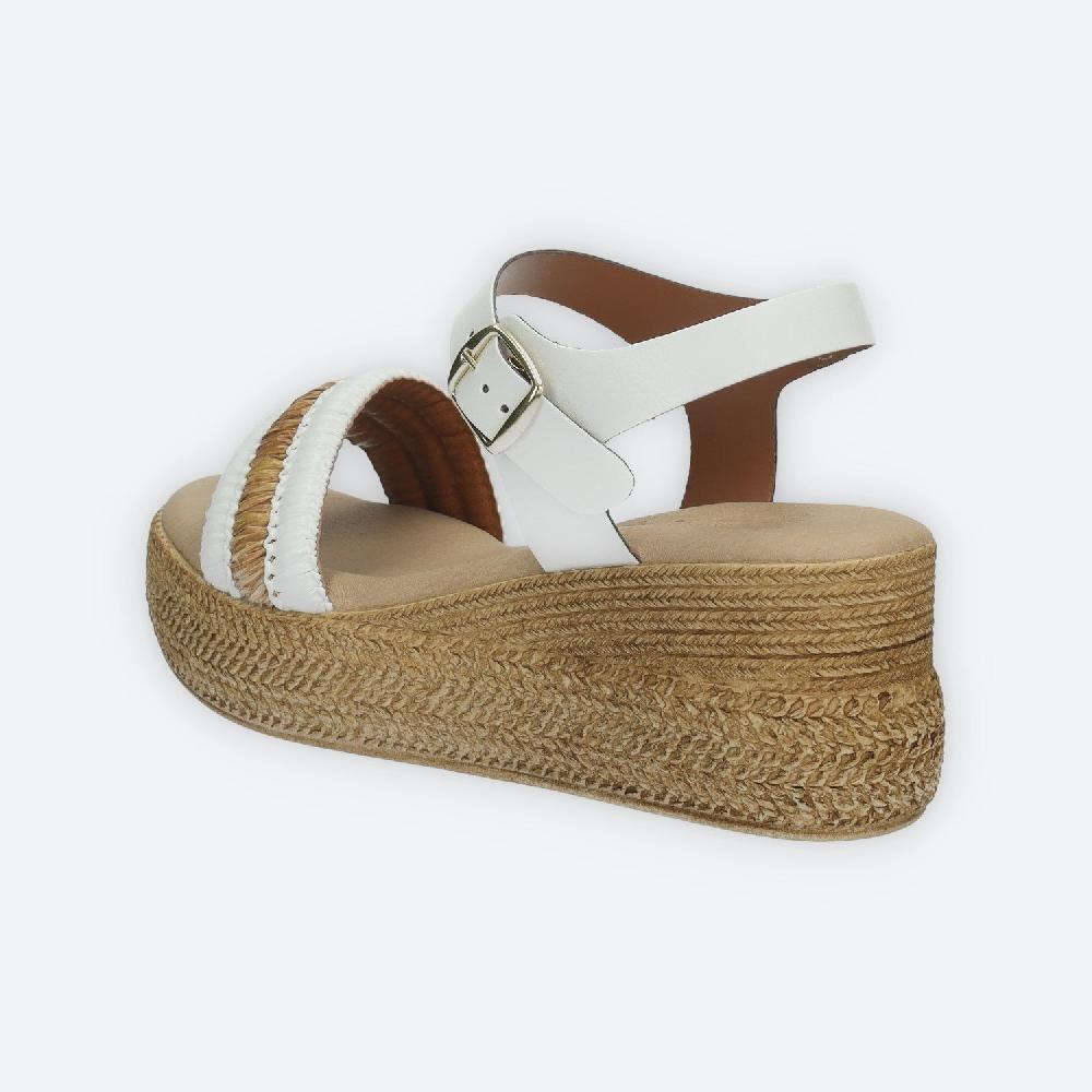 Tata Italia Sandali Con Zeppa. Made In Italy. Tacco Alto 6cm