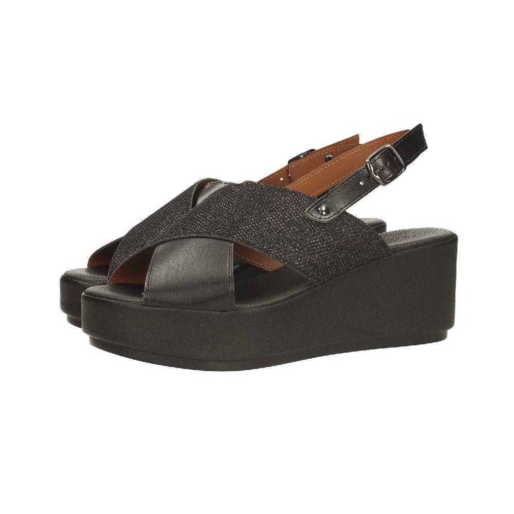 Tata Italia Sandali Con Zeppa. Made In Italy. Tacco Alto 7cm