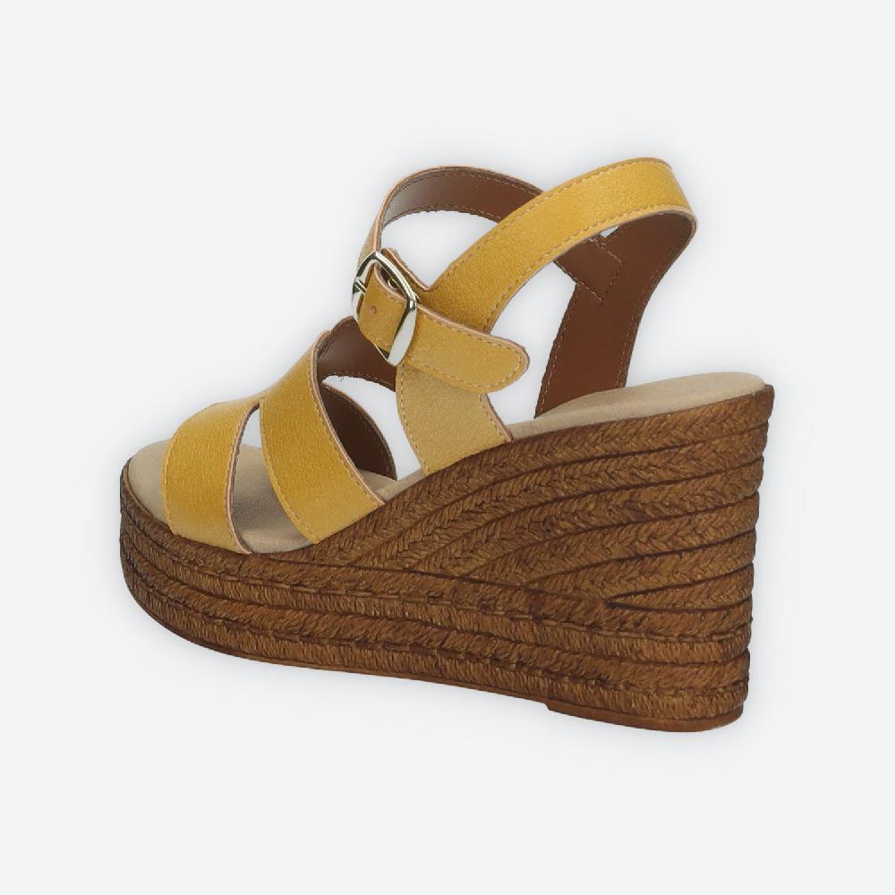 Tata Italia Sandali Con Zeppa. Made In Italy.Tacco Alto 8cm