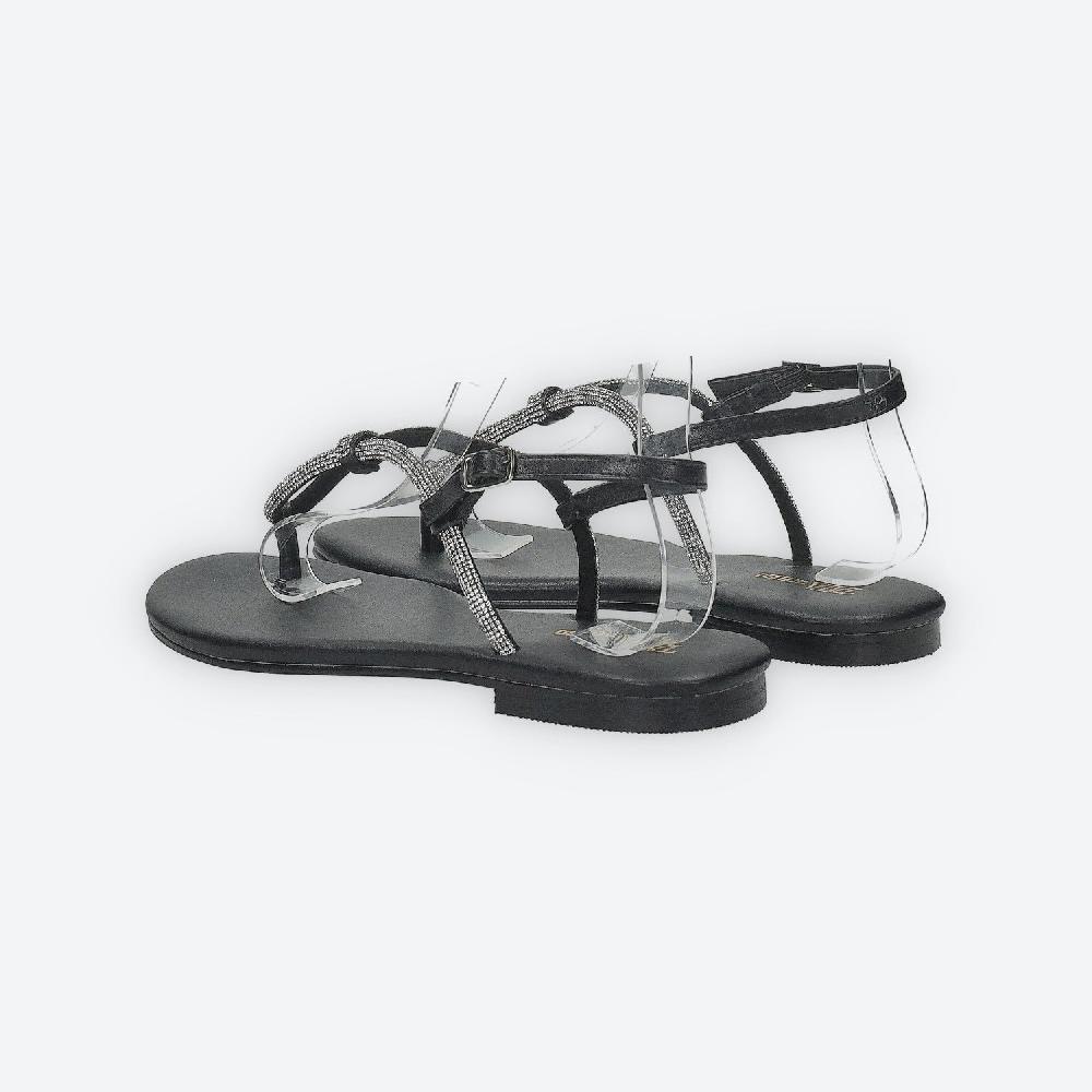 Tata Italia Sandali Flat Con Dettaglio Listini In Strass