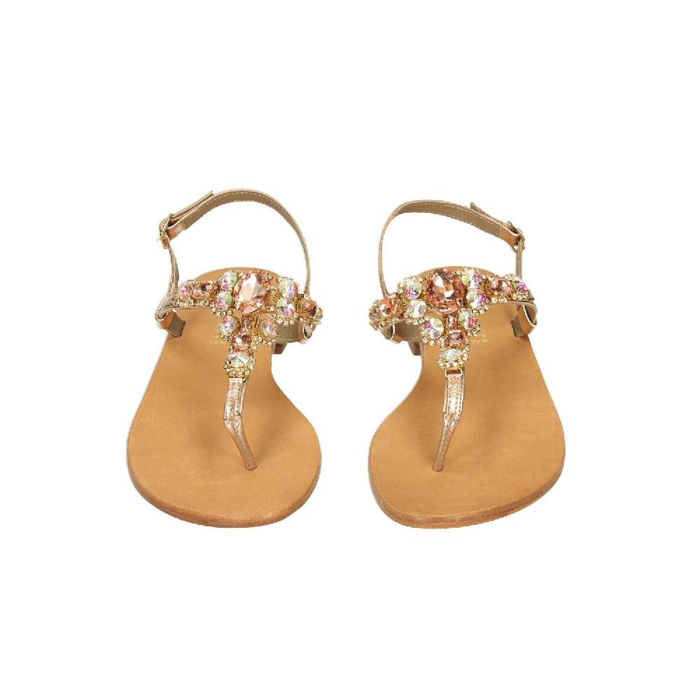 Tata Italia Sandali Gioiello In Vera Pelle. Tacco Alto 2cm