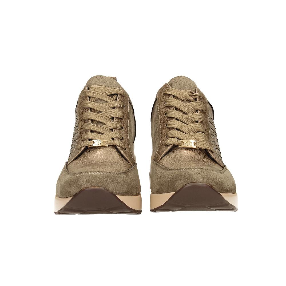 Tata Italia Sneakers Alte Con Strass. Tacco Alto 5cm