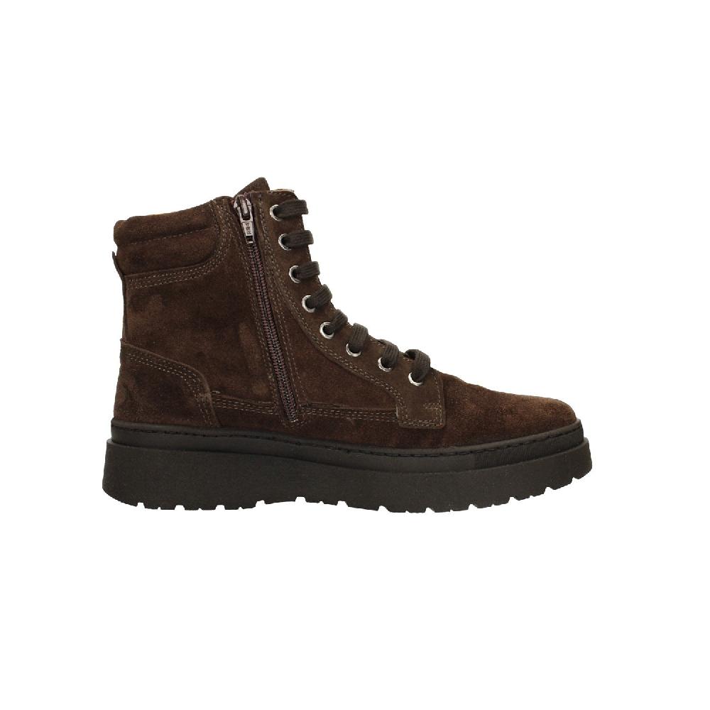 Tata Italia Sneakers Alte In Vero Suede. Made In Italy