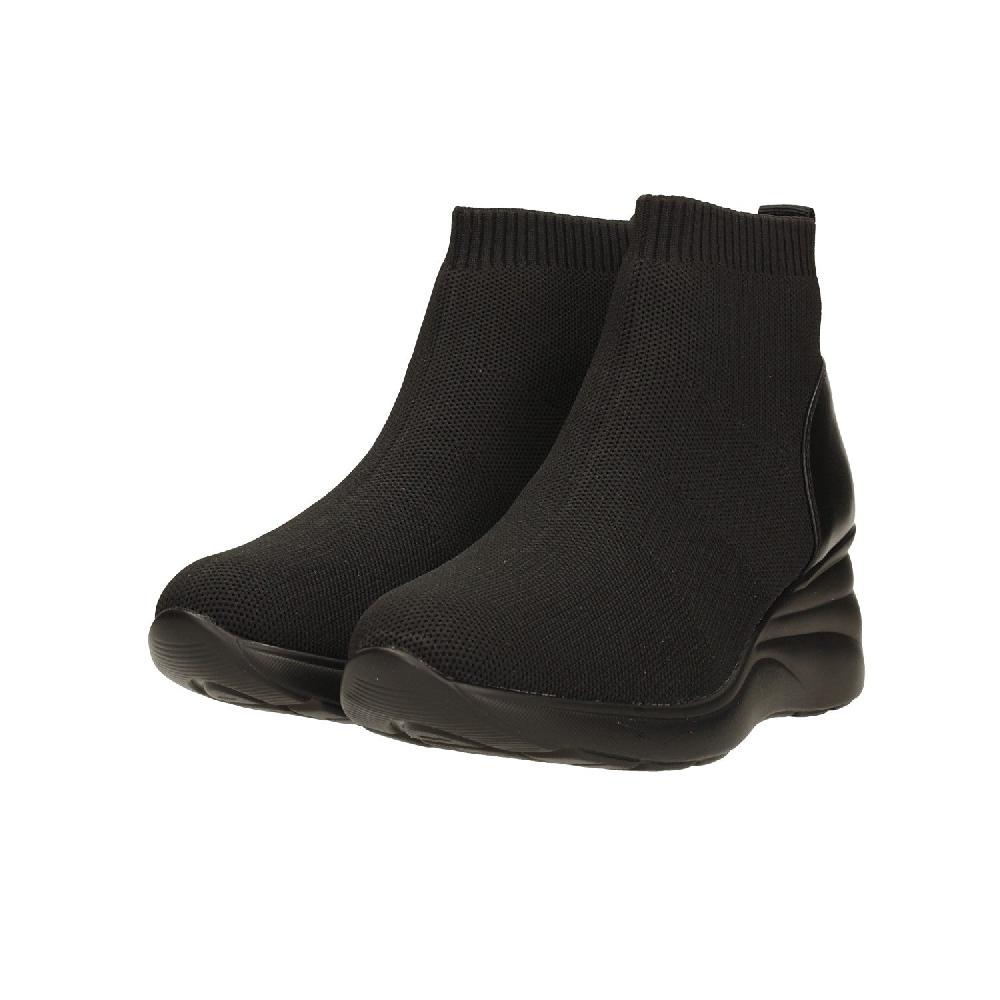 Tata Italia Sneakers Calzino In Tessuto Elasticizzato Con Tacco Alto 5.5cm