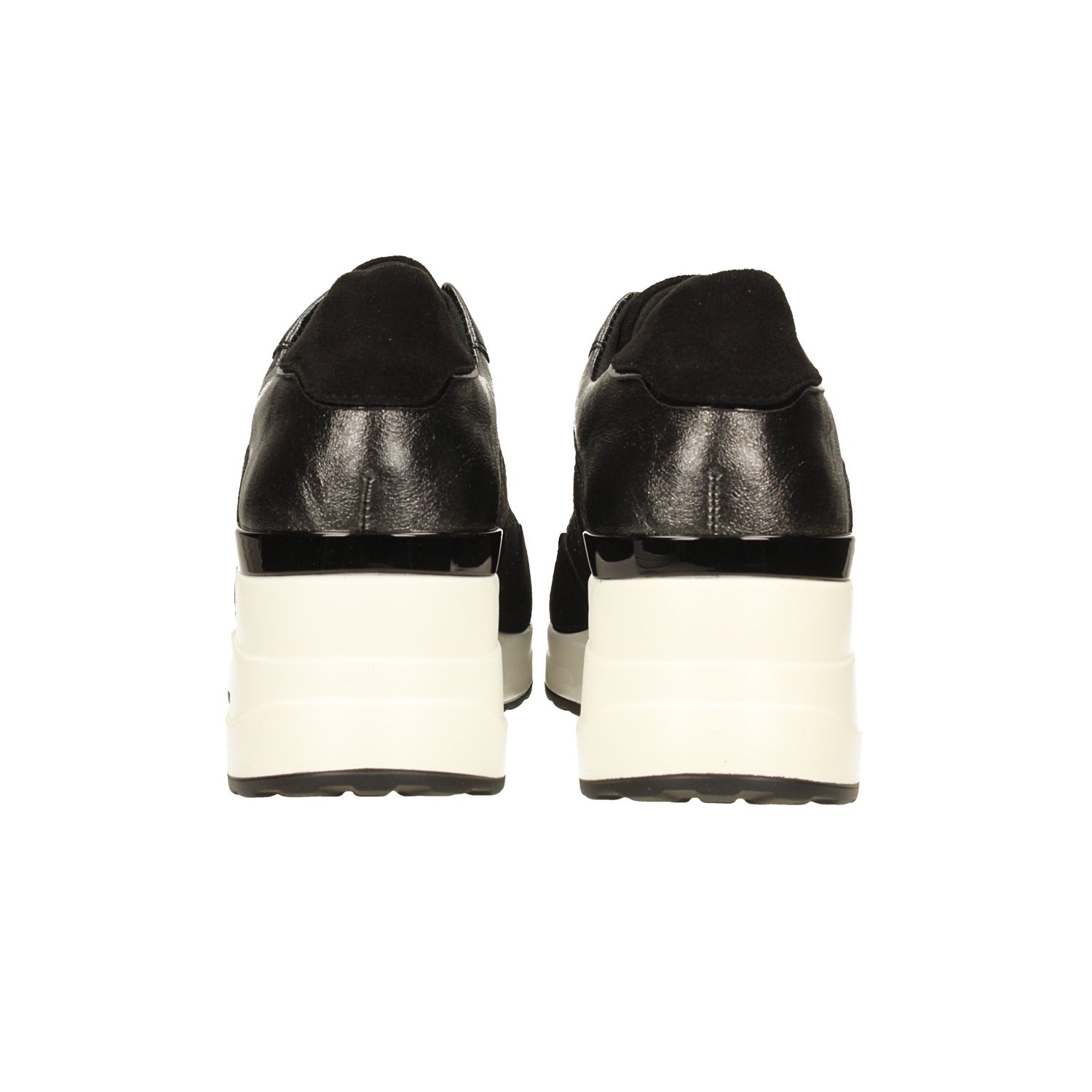 Tata Italia Sneakers In Microfibra Con Tacco Alto 6cm