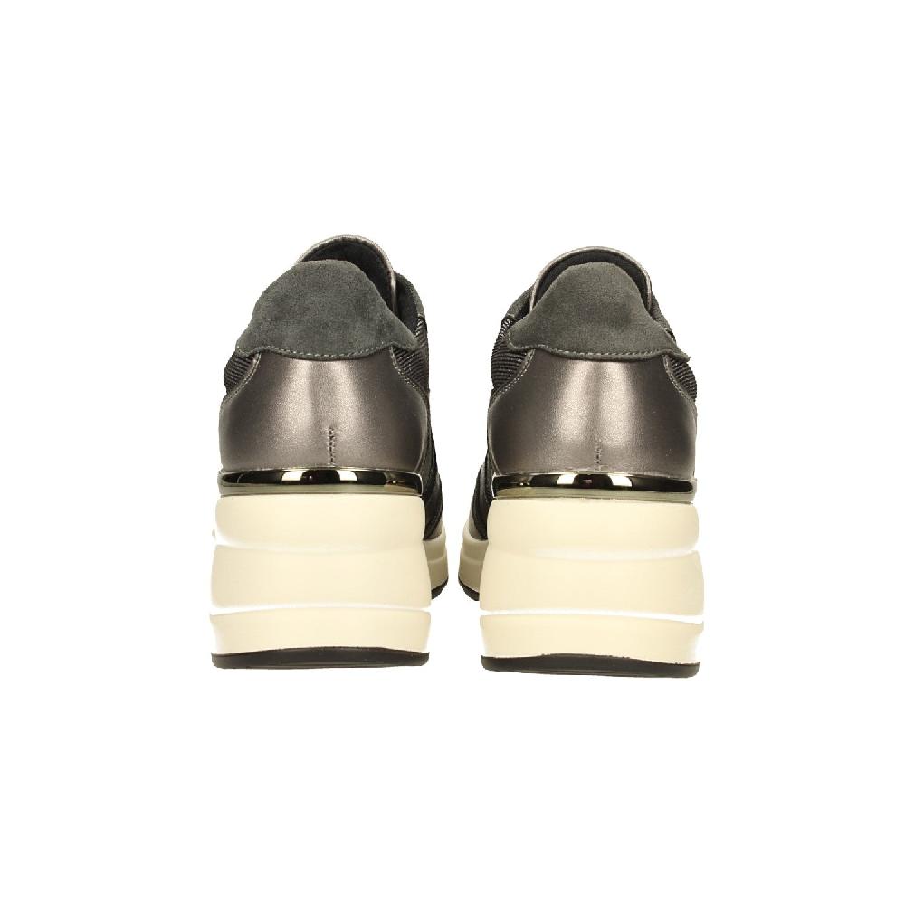 Tata Italia Sneakers Nere Con Tessuto Brillantinato