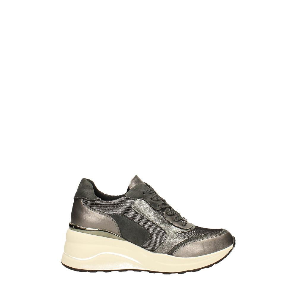 Tata Italia Sneakers nere con tessuto brillantinato