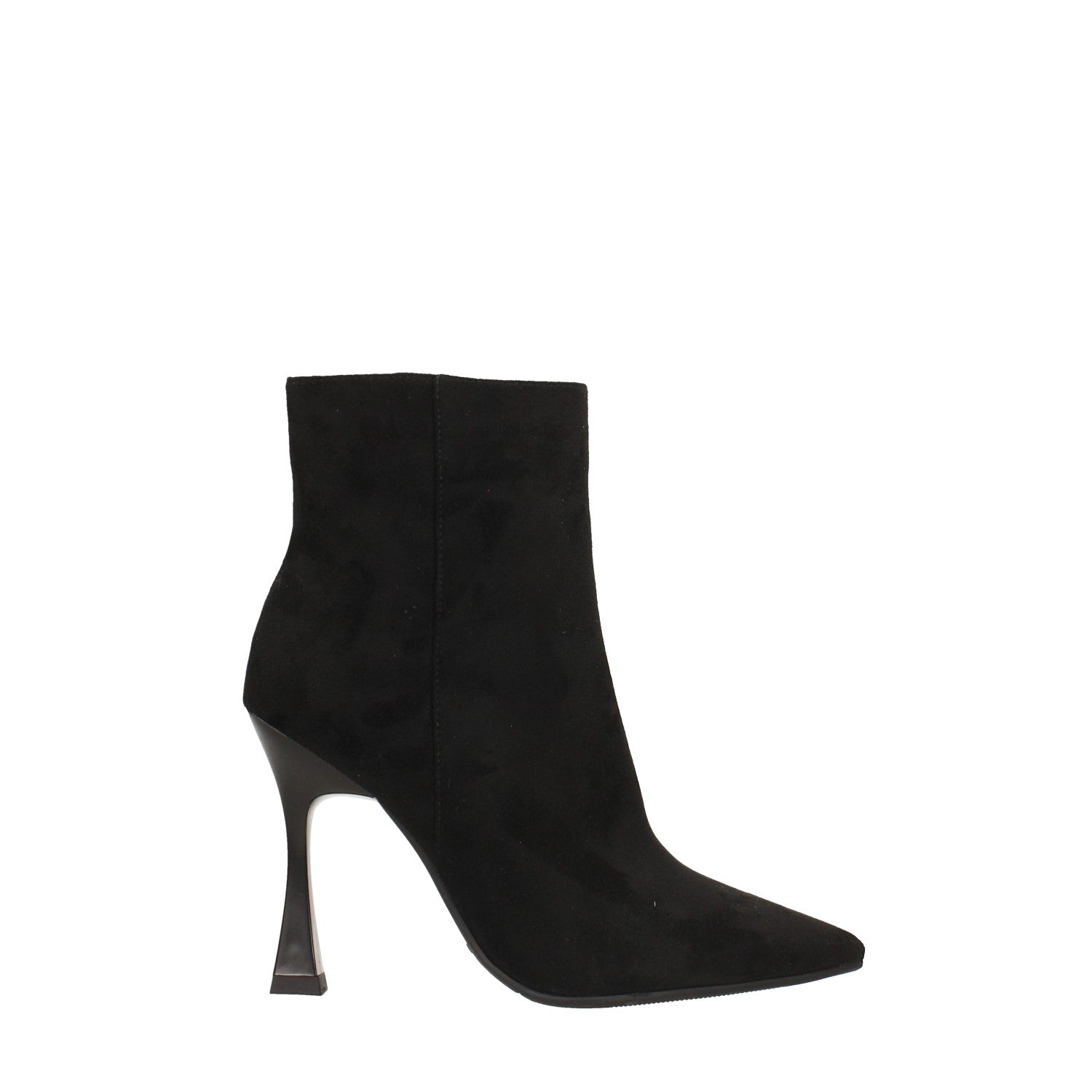 Tata Italia Stivaletti a punta in microfibra. Tacco a rocchetto alto 11cm