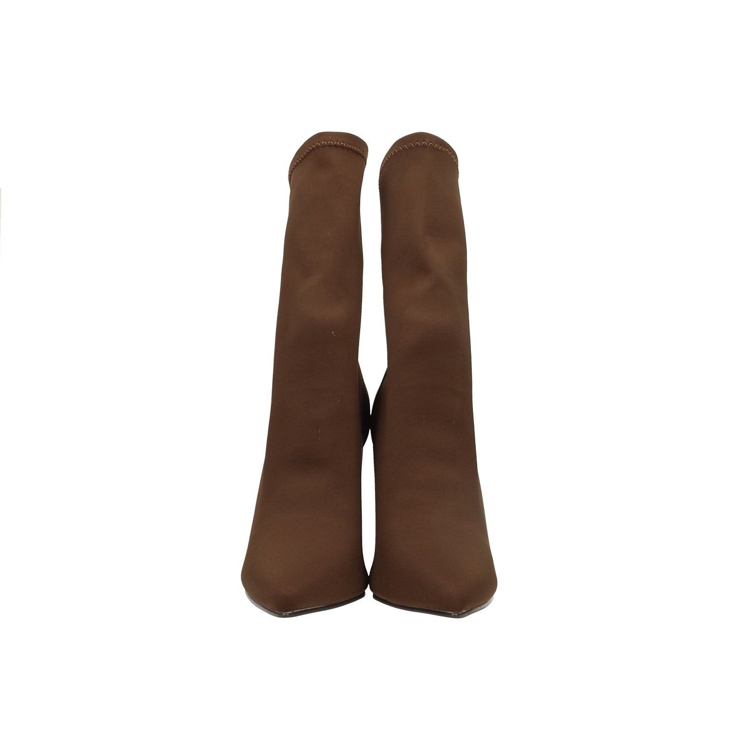 Tata Italia Stivaletti A Punta In Tessuto. Tacco Alto 10cm