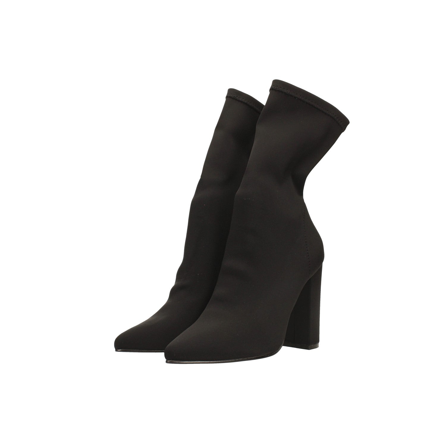 Tata Italia Stivaletti A Punta In Tessuto. Tacco Alto 10cm