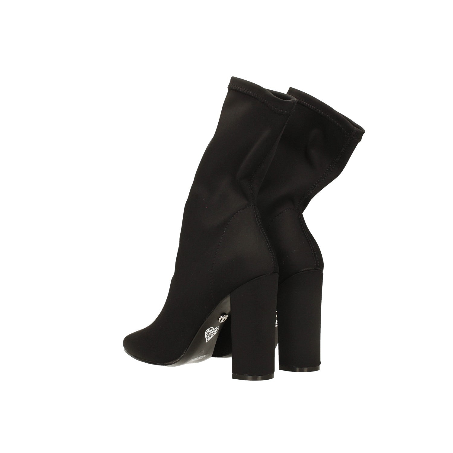 Tata Italia Stivaletti A Punta In Tessuto. Tacco Alto 10cm