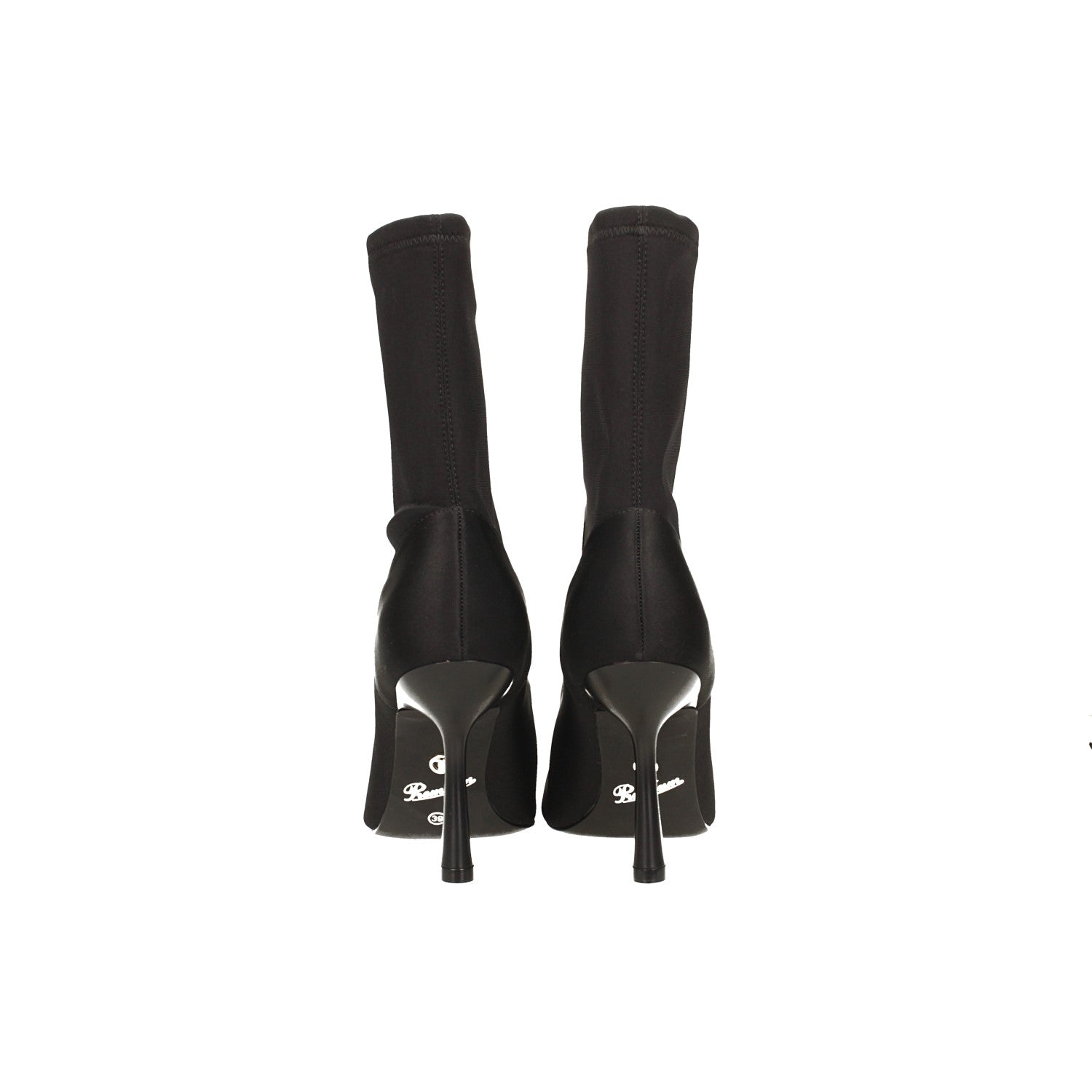 Tata Italia Stivaletti Alla Caviglia In Tessuto Con Decorazione In Pietre Luccicanti. Tacco Alto 9.5cm