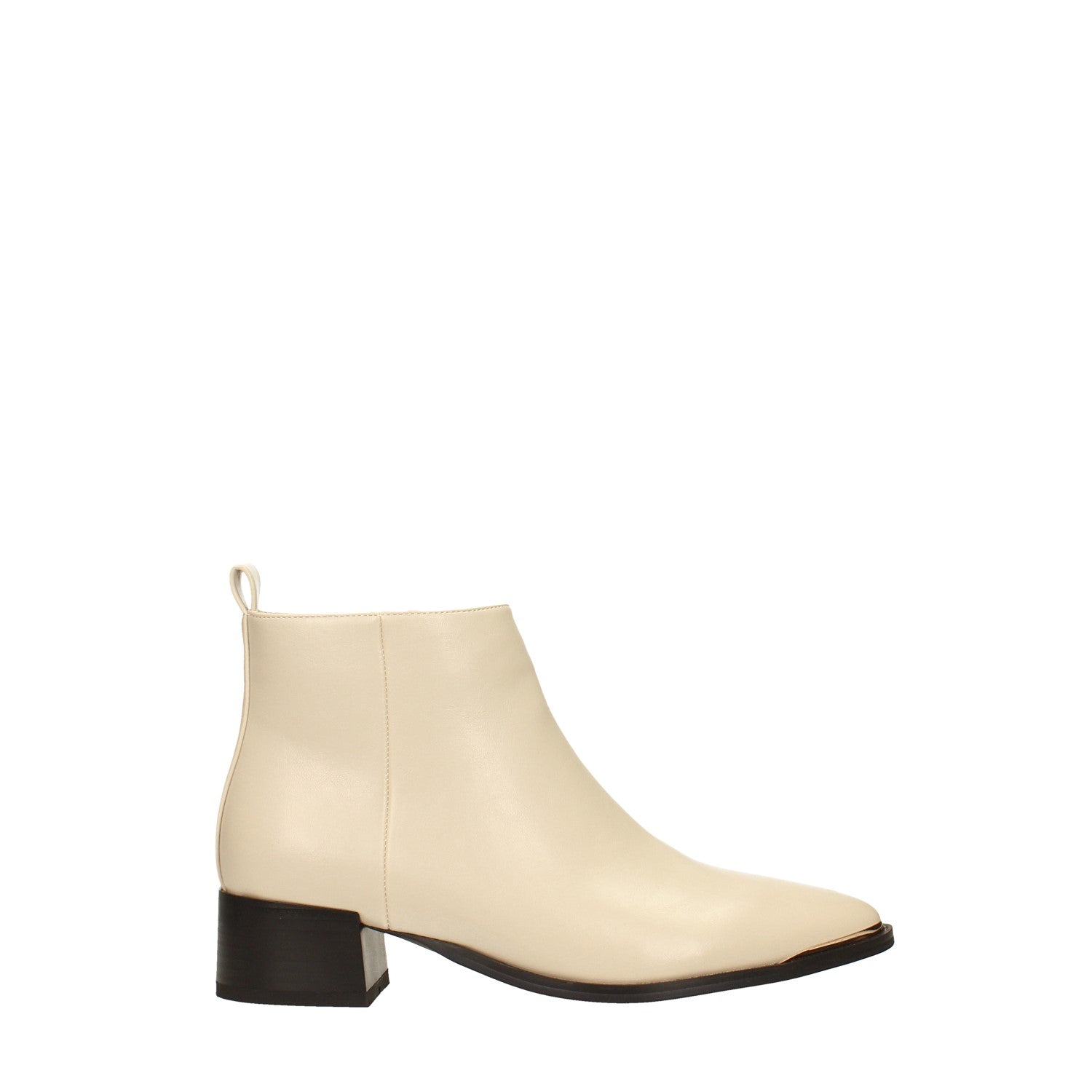 Tata Italia Stivaletti Bassi Con Inserto Dorato Sulla Punta. Tacco 4cm