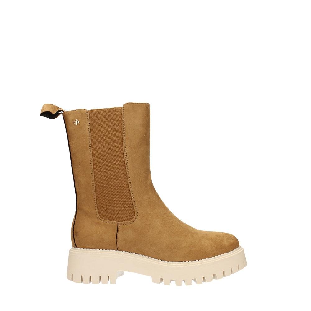 Tata Italia Stivaletti Chelsea Bianchi. Tacco Alto 4cm